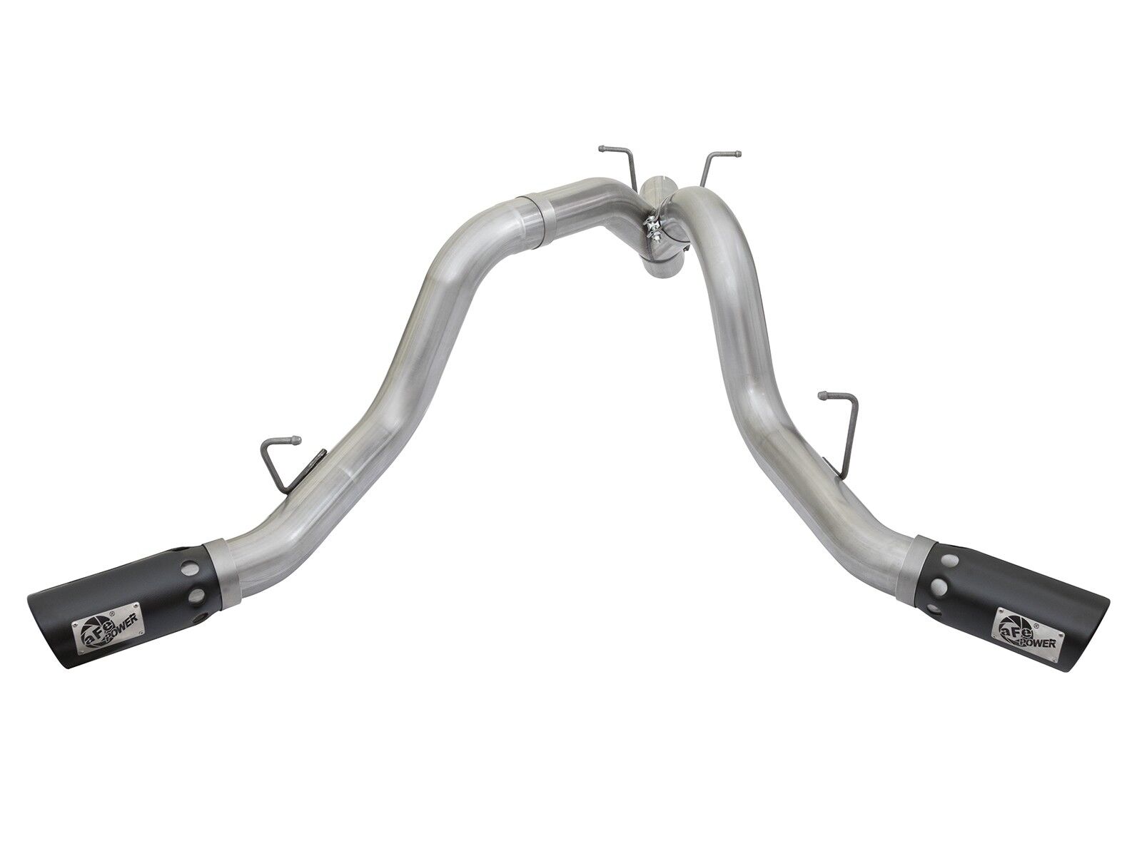 2017-2019 Chevrolet Silverado 3500 HD L5P Duramax Turbo Diesel V8 6.6L ATLAS 4" Aluminized Steel DPF-Back Exhaust System