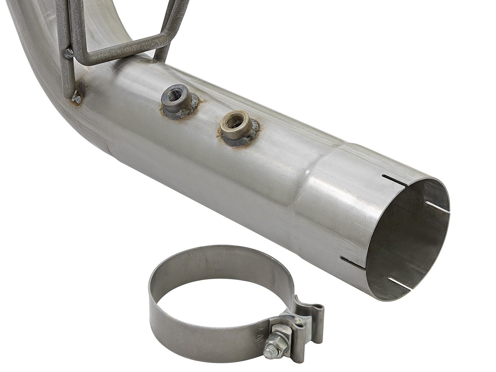 2017-2019 Chevrolet Silverado 3500 HD L5P Duramax Turbo Diesel V8 6.6L ATLAS 4" Aluminized Steel DPF-Back Exhaust System