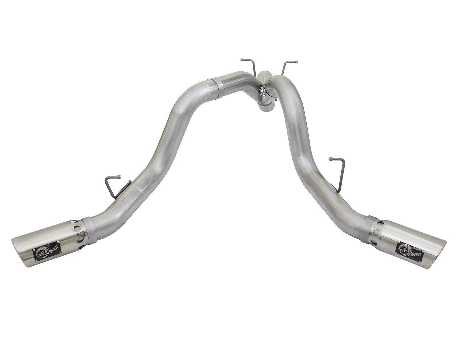 2017-2019 Chevrolet Silverado 3500 HD L5P Duramax Turbo Diesel V8 6.6L ATLAS 4" Aluminized Steel DPF-Back Exhaust System