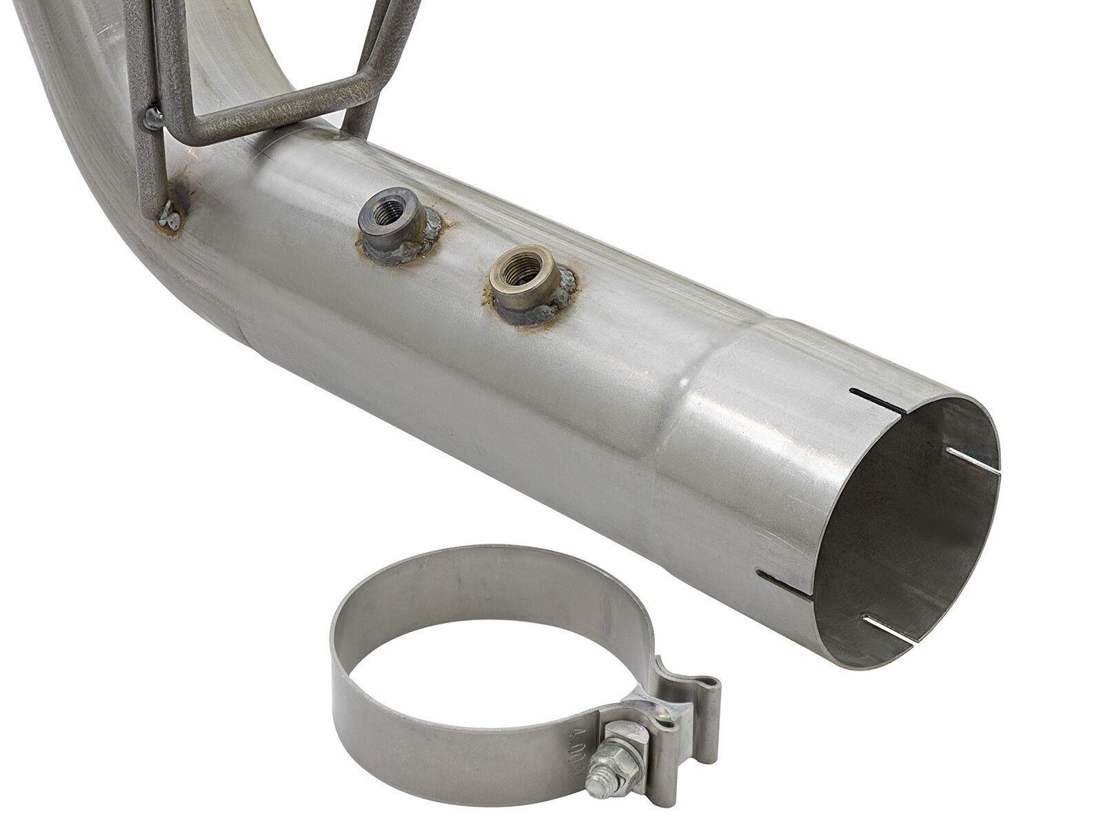 2017-2019 Chevrolet Silverado 3500 HD L5P Duramax Turbo Diesel V8 6.6L ATLAS 4" Aluminized Steel DPF-Back Exhaust System