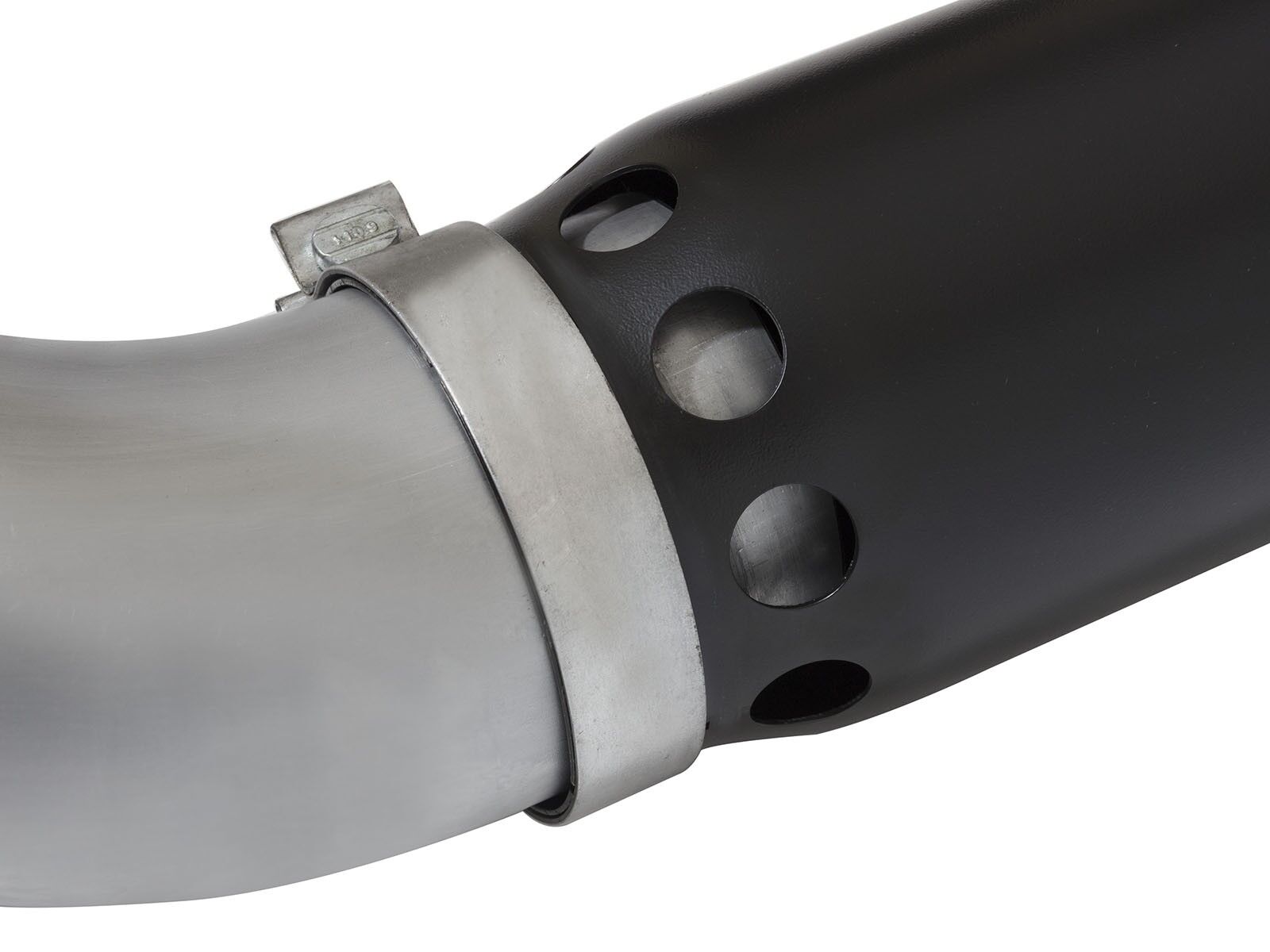 2016-2019 Nissan Titan XD Cummins Turbo Diesel V8 5.0L ATLAS 5" DPF-Back Aluminized Steel Exhaust System w/ Black Tip
