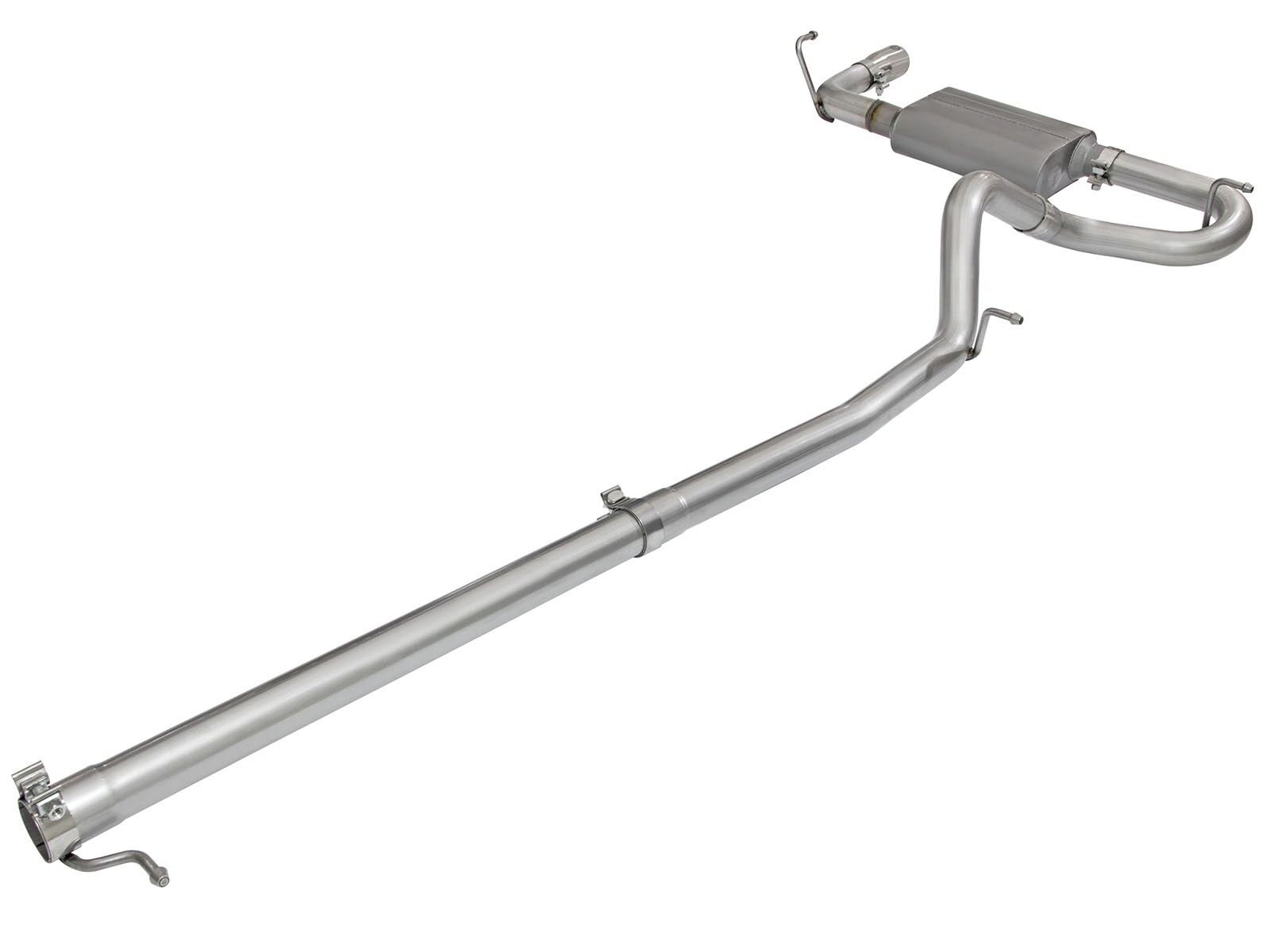 2012-2018 Jeep Wrangler UnLTD JK V6 3.6L Scorpion 2-1/2" Aluminized Steel Cat-Back Exhaust System
