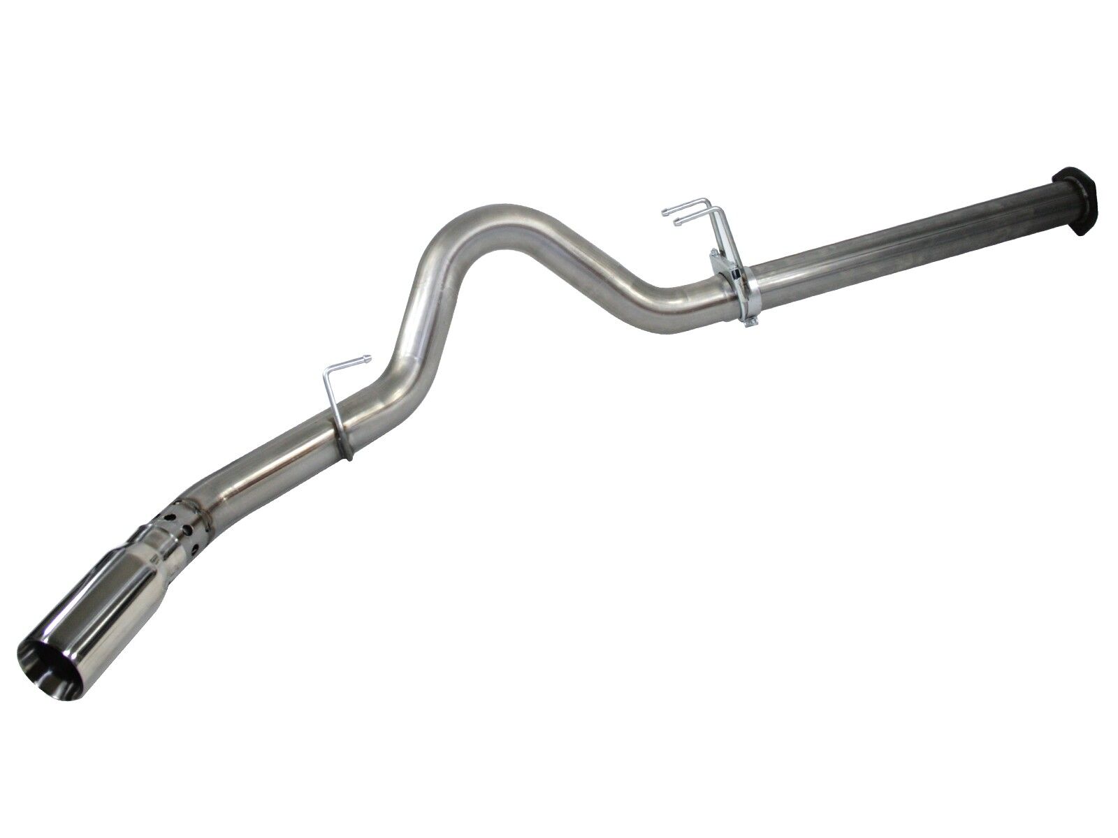 2011-2014 Ford F-350 Super Duty Turbo Diesel V8 6.7L Large Bore-HD 4" 409 Stainless Steel DPF-Back Exhaust System - 49-13028