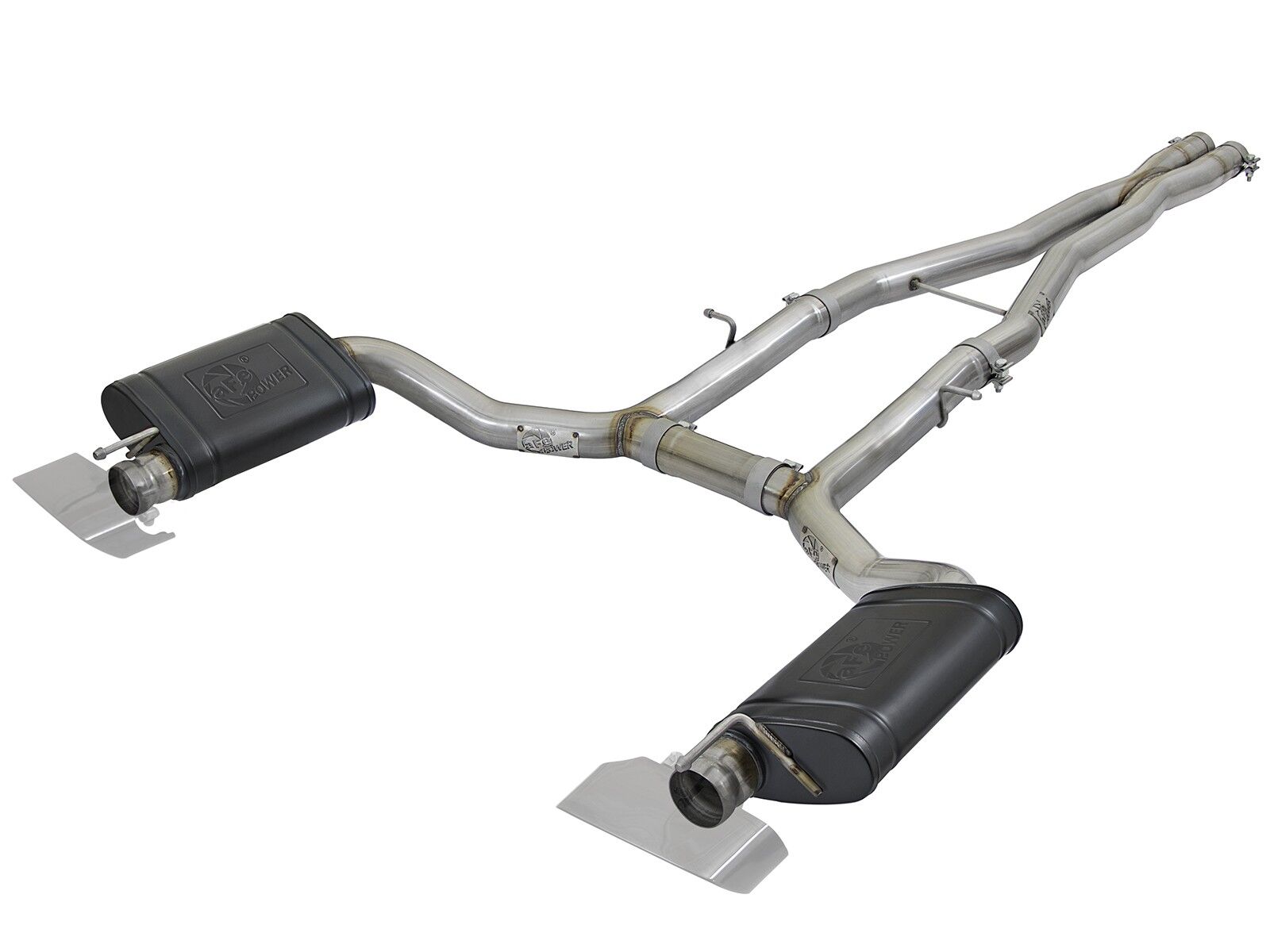 2015-2016 Dodge Challenger R/T V8 5.7L MACH Force-Xp 3" 304 Stainless Steel Cat-Back Exhaust System - 49-32060