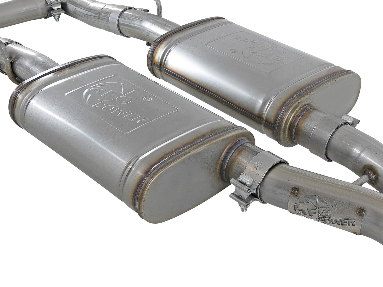 2015-2019 Dodge Challenger Base/SE/SXT/SXT Plus/Rallye Redline V6 3.6L MACH Force-Xp 2-1/2" 304 Stainless Steel Cat-Back Exhaust System