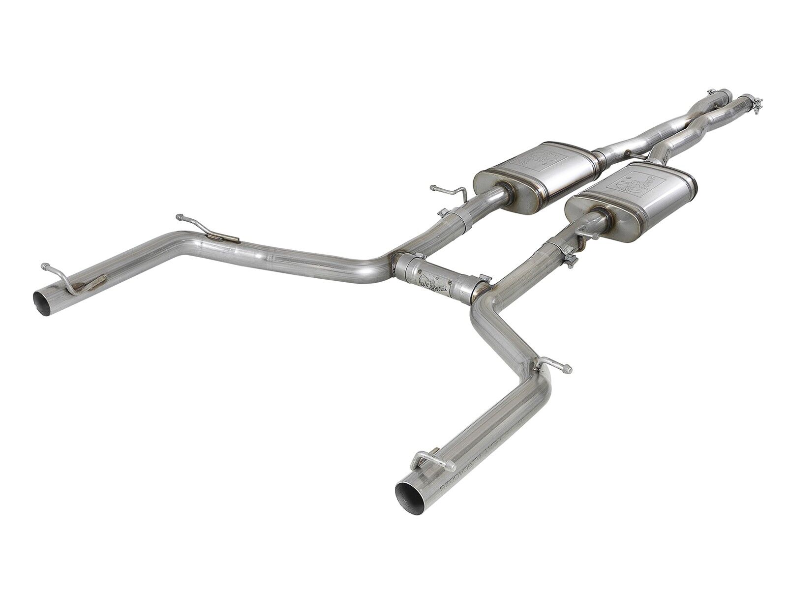 2015-2019 Dodge Challenger Base/SE/SXT/SXT Plus/Rallye Redline V6 3.6L MACH Force-Xp 2-1/2" 304 Stainless Steel Cat-Back Exhaust System - 49-32067