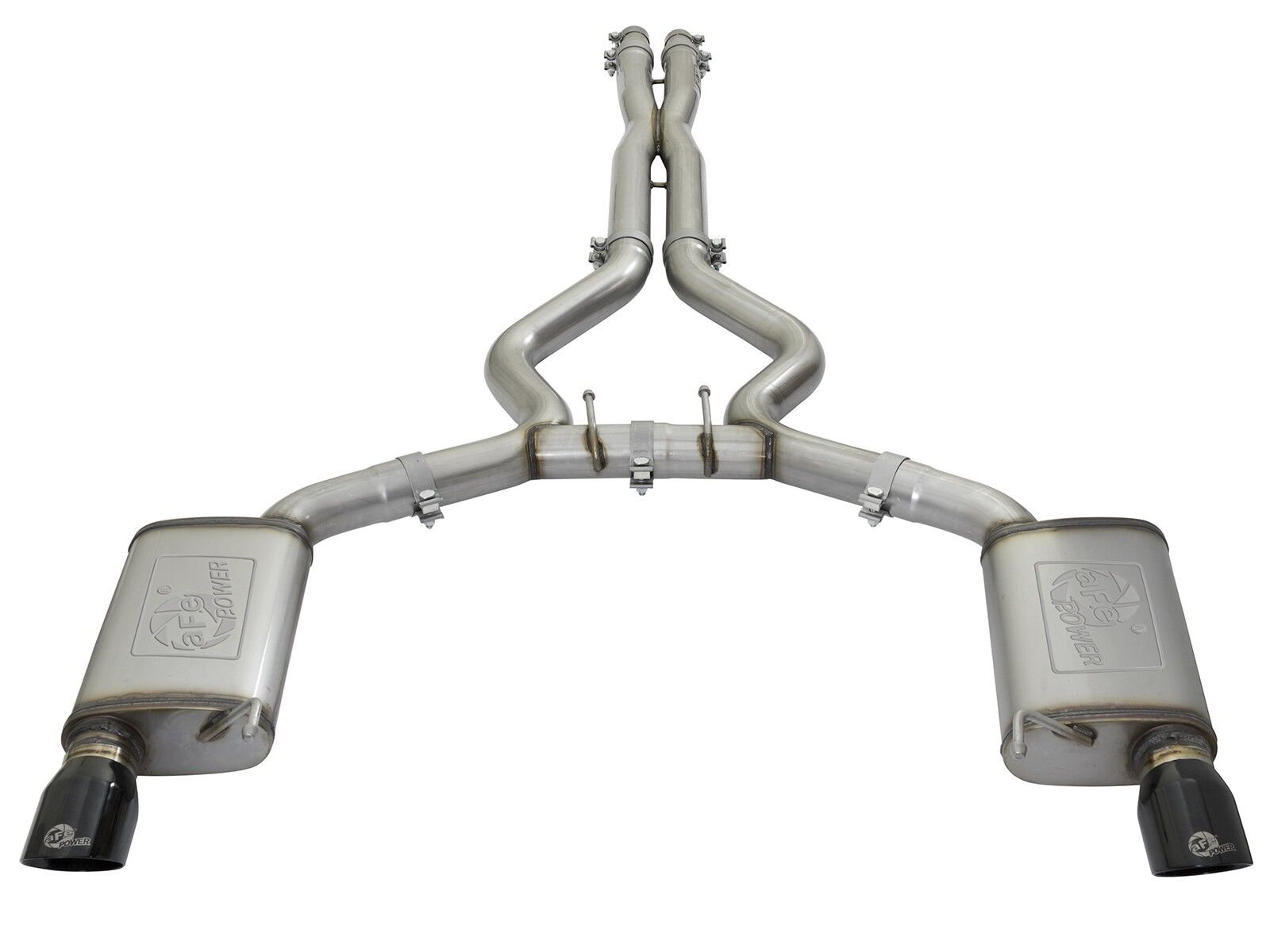2015-2017 Ford Mustang S550 V6 3.7L MACH Force-Xp 3" 304 Stainless Steel Cat-Back Exhaust System