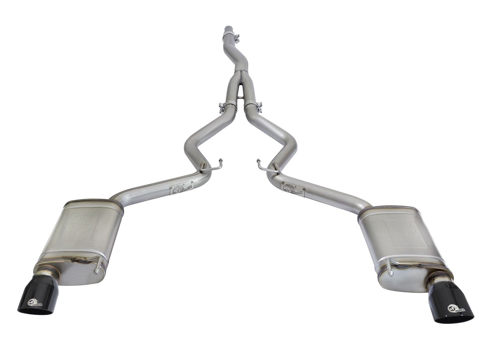 2015-2019 Ford Mustang 2.3L MACH Force-Xp 3" to 2-1/2" 304 Stainless Steel Cat-Back Exhaust System