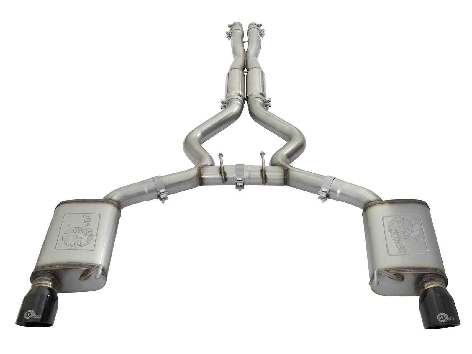2015-2017 Ford Mustang V6 3.7L MACH Force-Xp 3" Sport Toned Cat-Back Exhaust System