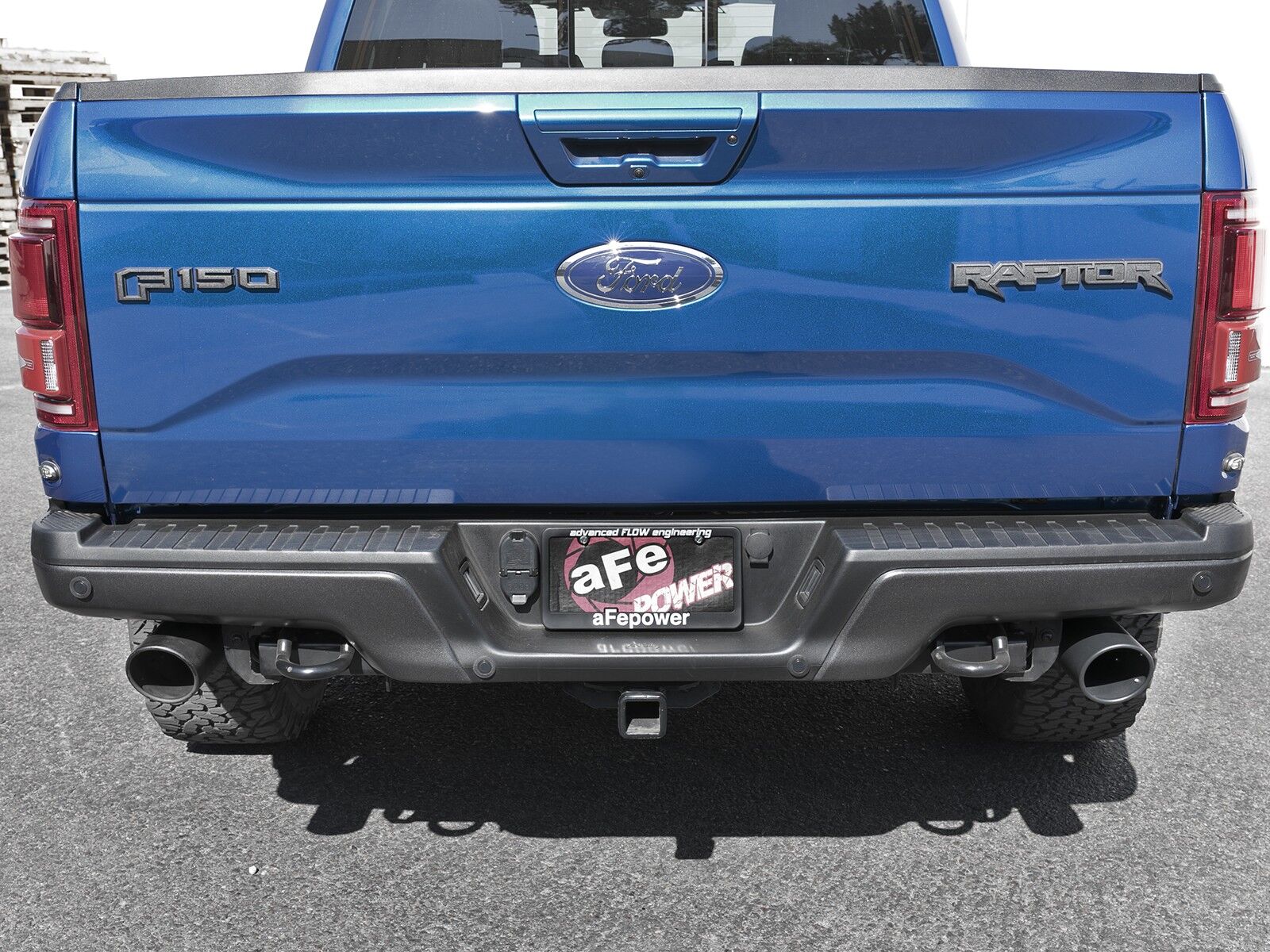 2017-2019 Ford Raptor EcoBoost V6 3.5L MACH Force-Xp 3" to 3-1/2" 304 Stainless Steel Cat-Back Exhaust System w/ Black Tips