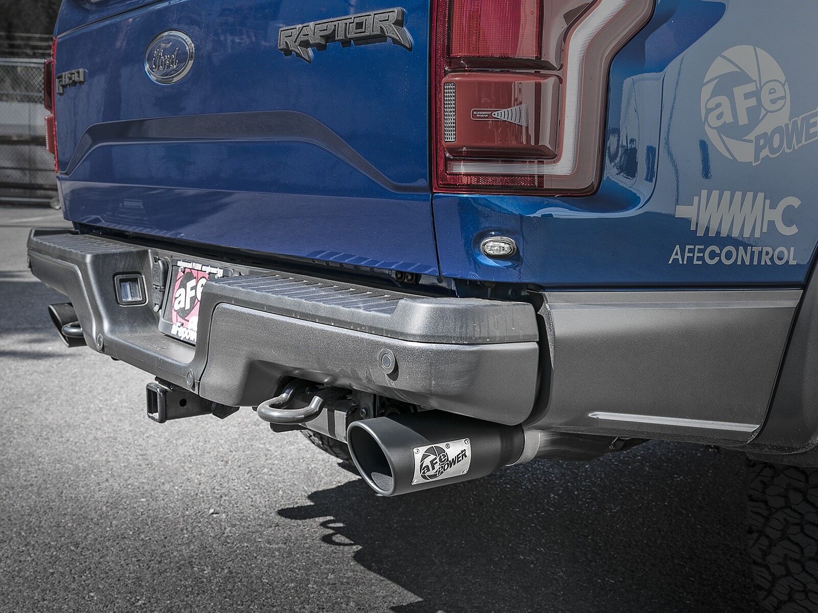 2017-2019 Ford Raptor EcoBoost V6 3.5L MACH Force-Xp 3" to 3-1/2" 304 Stainless Steel Cat-Back Exhaust System w/ Black Tips