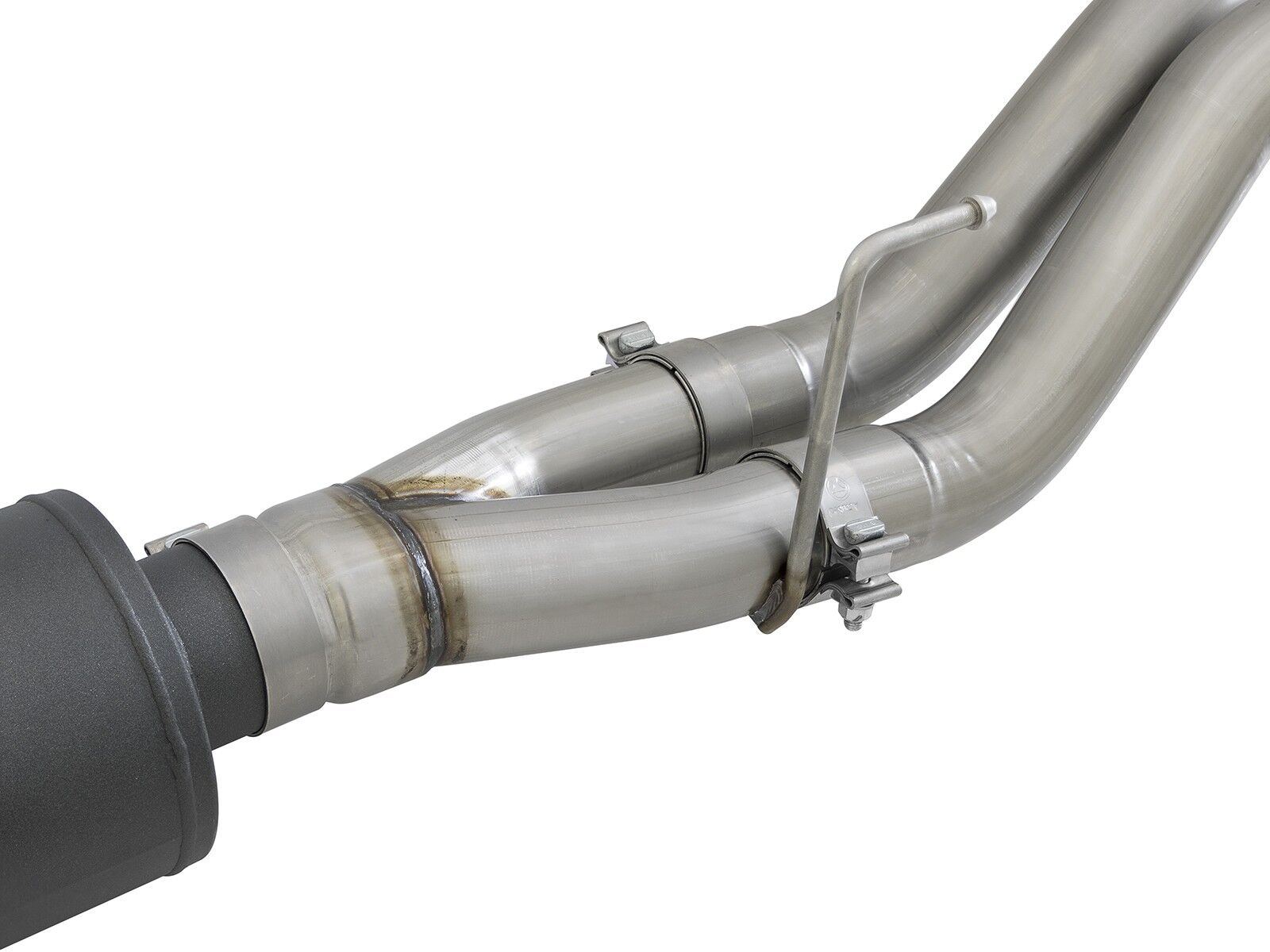 2017-2019 Ford Raptor EcoBoost V6 3.5L MACH Force-Xp Hi Tuck 3" to Dual 4" 304 Stainless Steel Cat-Back Exhaust System