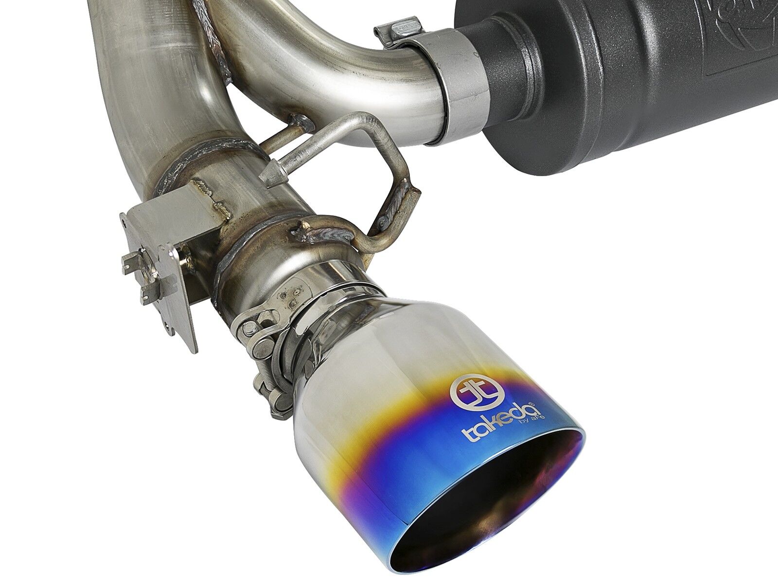 2016-2018 Ford Focus RS EcoBoost Turbo 2.3L Takeda 3" 304 Stainless Steel Cat-Back Exhaust System