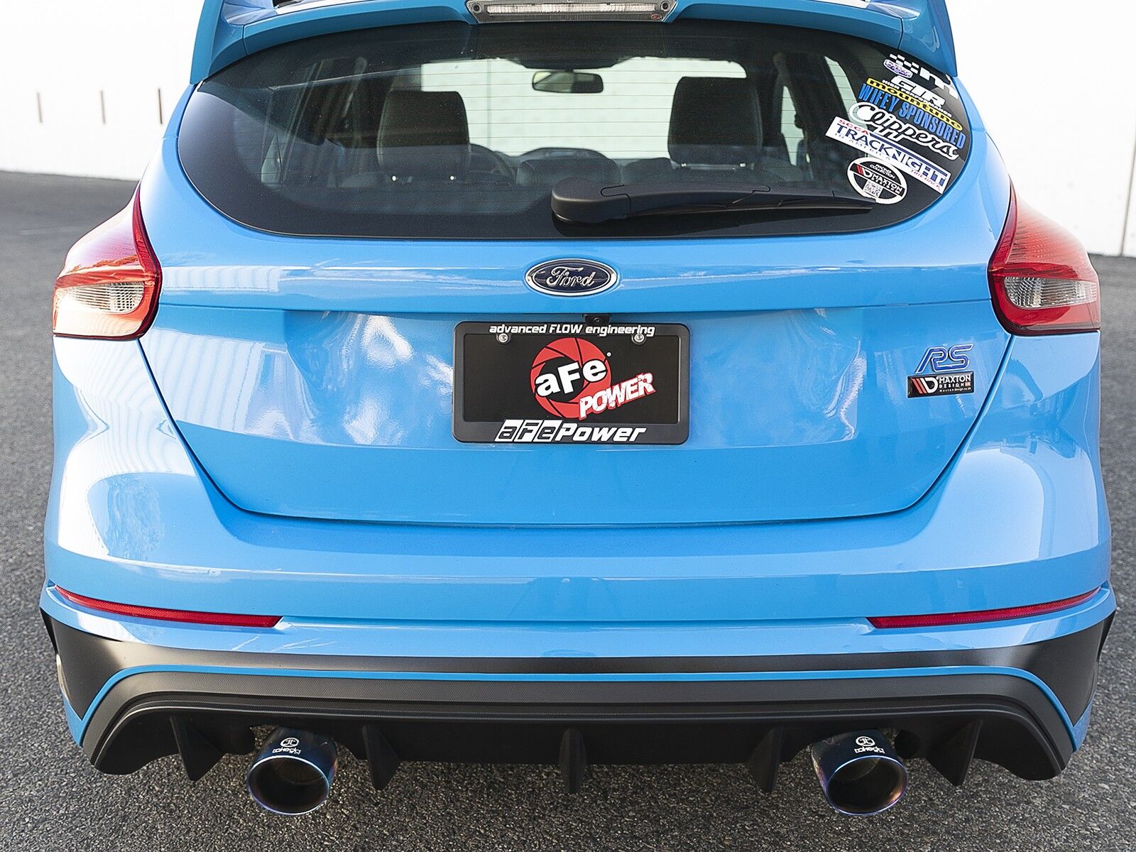 2016-2018 Ford Focus RS EcoBoost Turbo 2.3L Takeda 3" 304 Stainless Steel Cat-Back Exhaust System