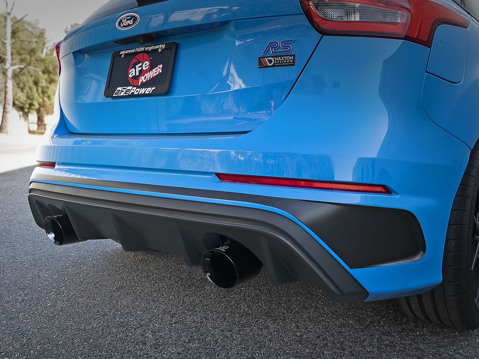 2016-2018 Ford Focus RS EcoBoost Turbo 2.3L Takeda 3" 304 Stainless Steel Axle-Back Exhaust System