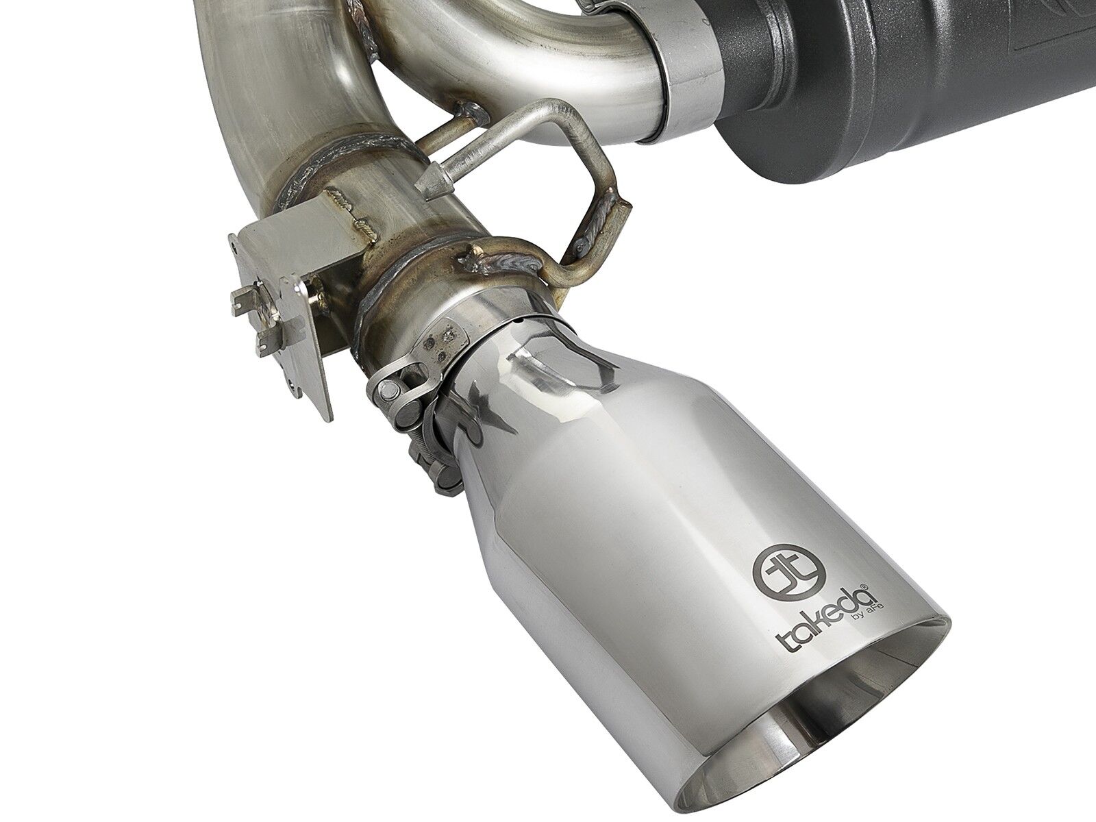 2016-2018 Ford Focus RS EcoBoost Turbo 2.3L Takeda 3" 304 Stainless Steel Axle-Back Exhaust System