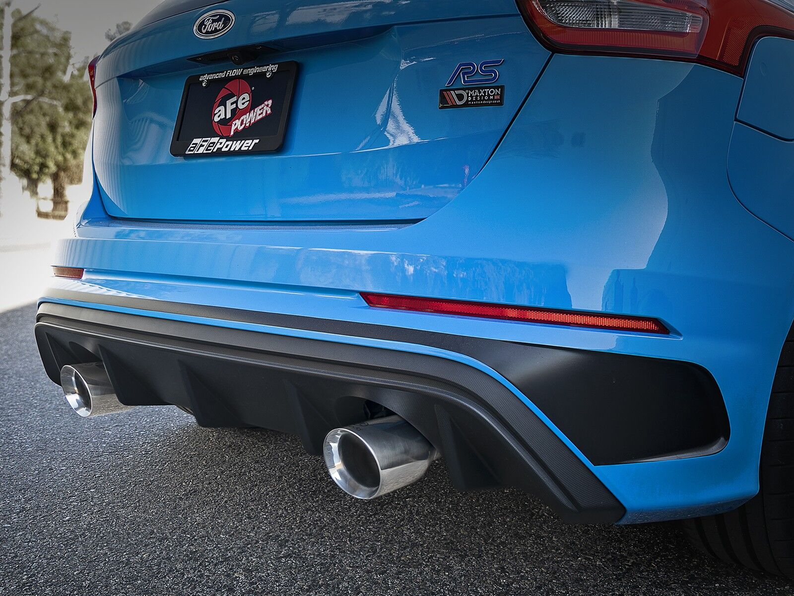 2016-2018 Ford Focus RS EcoBoost Turbo 2.3L Takeda 3" 304 Stainless Steel Axle-Back Exhaust System