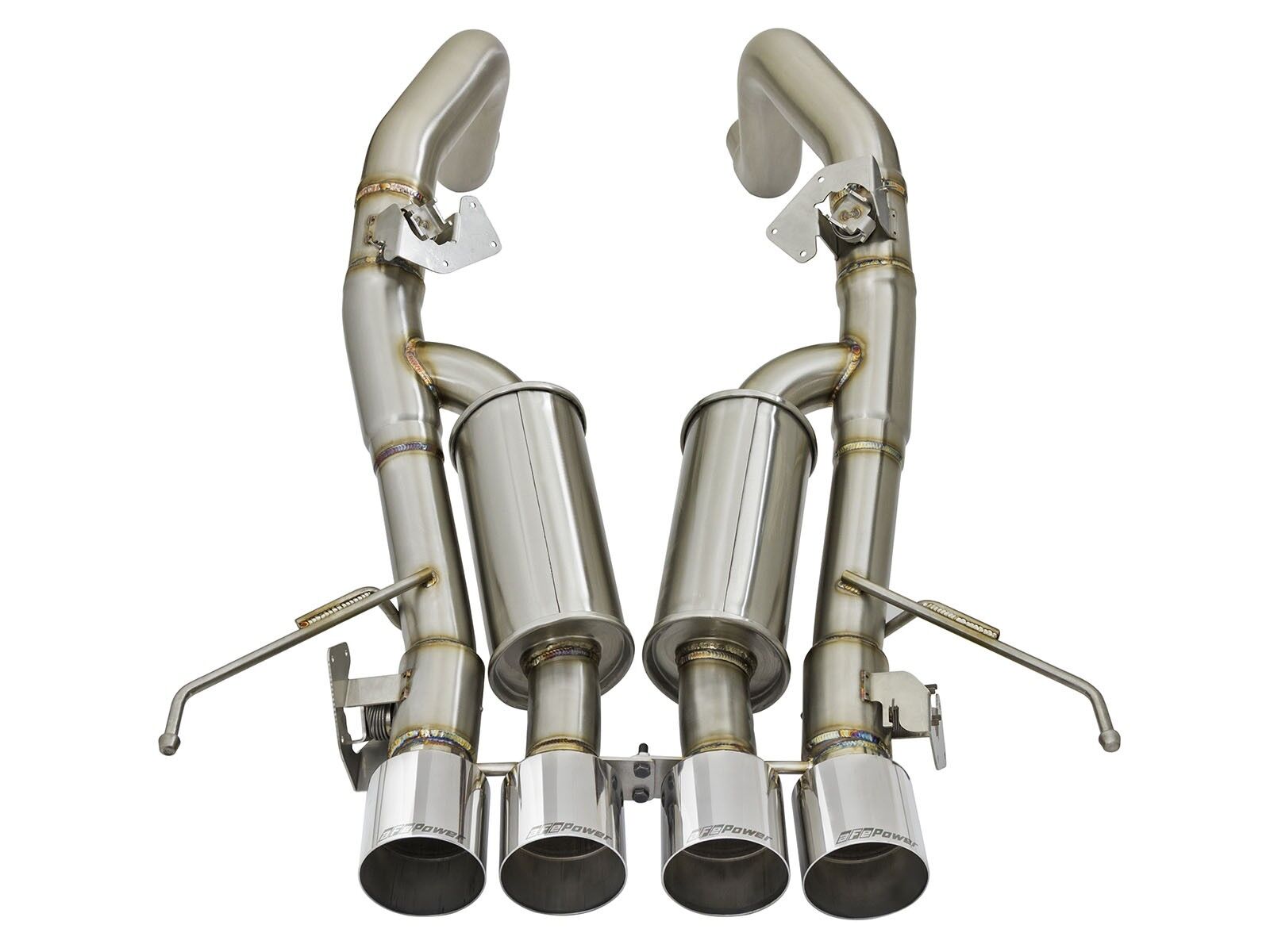2014-2019 Chevrolet Corvette C7 V8 6.2L MACH Force-Xp 3" to 2-1/2" 304 Stainless Steel Axle-Back Exhaust System