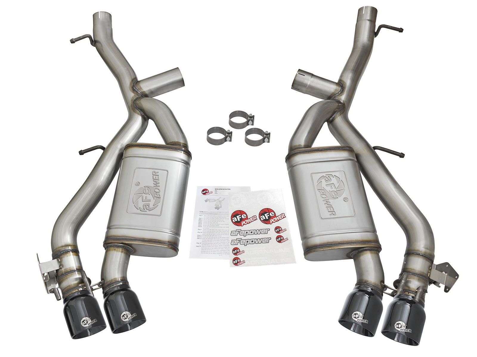 2016-2022 Chevrolet Camaro SS/ZL1 V8 6.2L MACH Force-Xp 3" 304 Stainless Steel Axle-Back Exhaust System