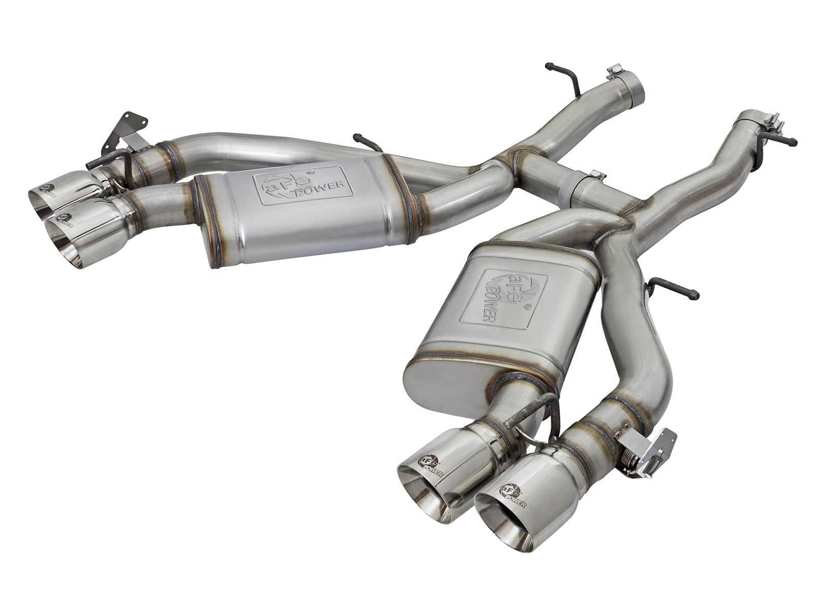 2016-2018 Chevrolet Camaro SS/ZL1 V8 6.2L MACH Force-Xp 3" 304 Stainless Steel Axle-Back Exhaust System - 49-34068-P