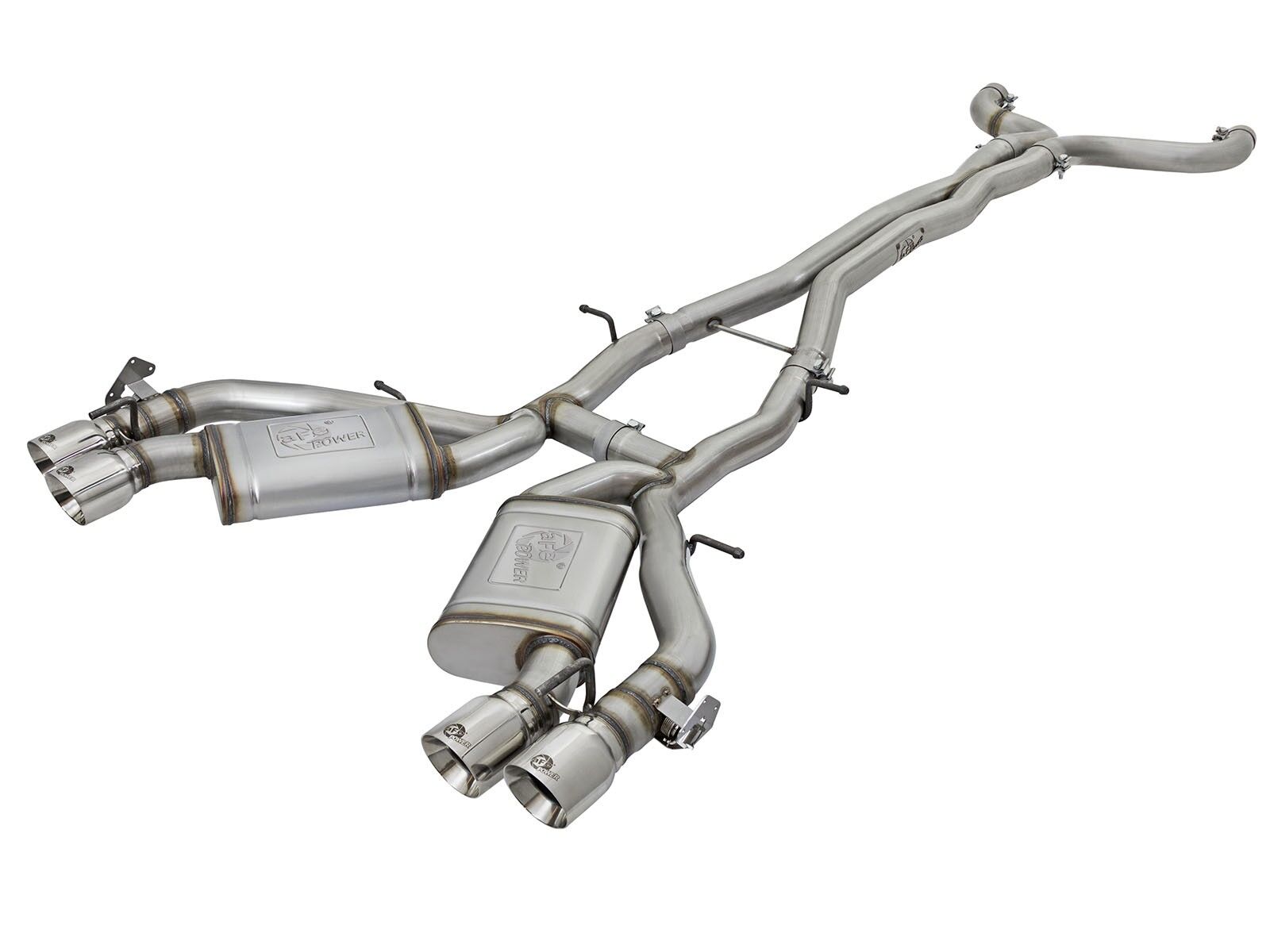 2016-2022 Chevrolet Camaro ZL1 V8 6.2L MACH Force-Xp 3" 304 Stainless Steel Cat-Back Exhaust System - 49-34069-P