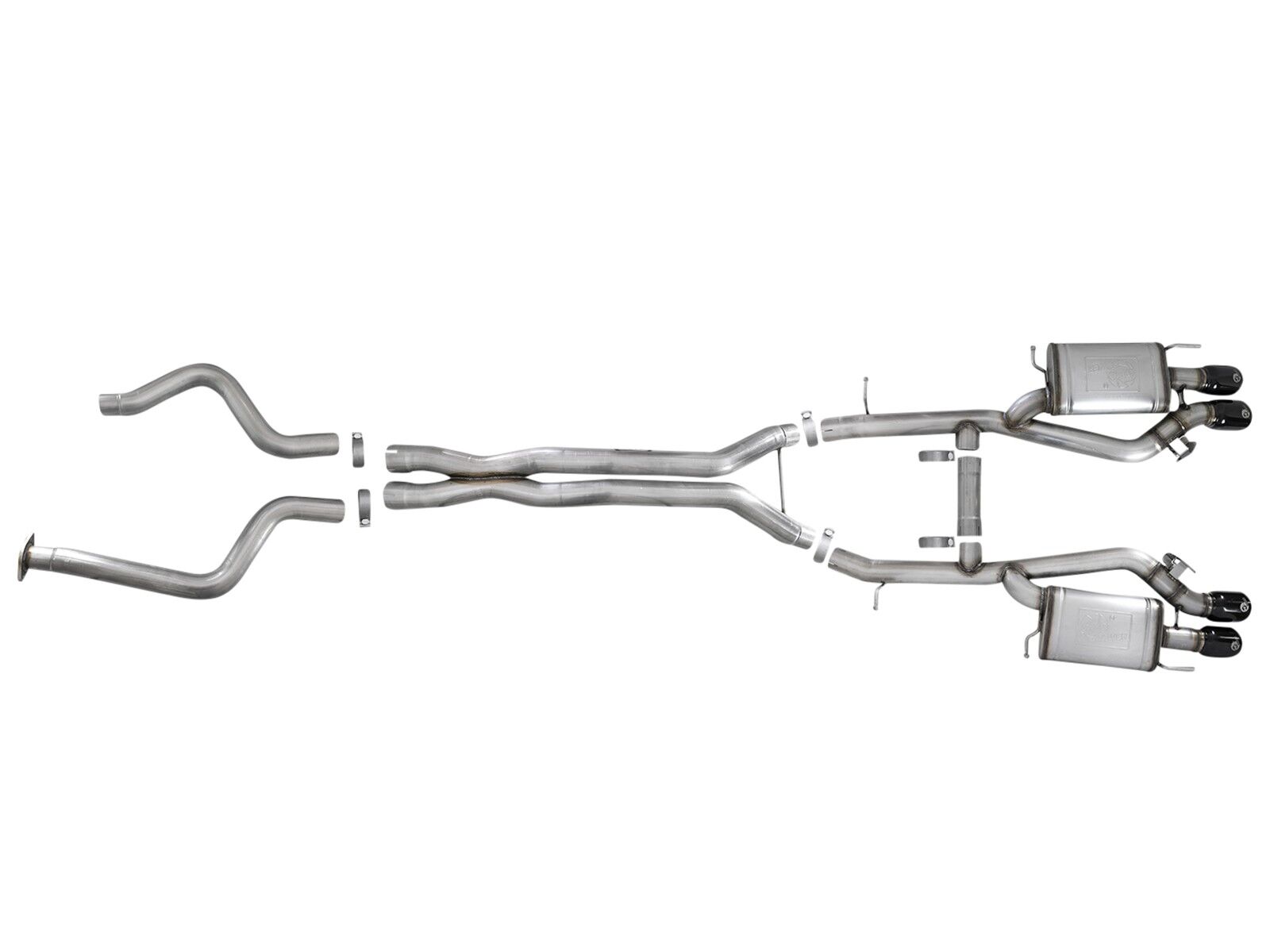 2016-2019 Cadillac ATS V V6 3.6L Coupe/Sedan MACH Force-Xp 3" 304 Stainless Steel Cat-Back Exhaust System