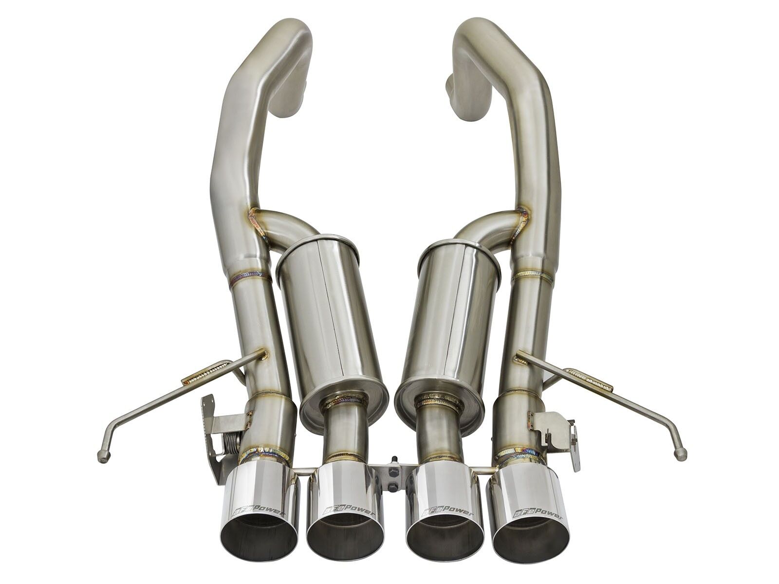 2015-2019 Chevrolet Corvette Z06 C7 LT4 Supercharged V8 6.2L MACH Force-Xp 3" to 2-1/2" 304 Stainless Steel Axle-Back Exhaust System