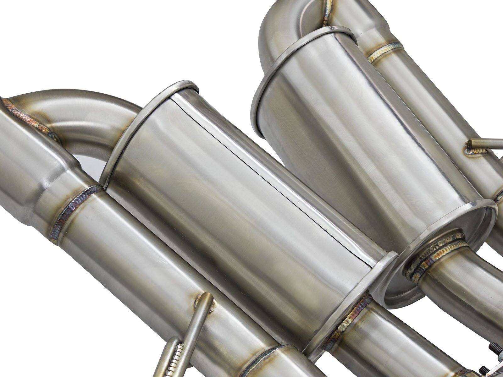 2015-2019 Chevrolet Corvette Z06 C7 LT4 Supercharged V8 6.2L MACH Force-Xp 3" to 2-1/2" 304 Stainless Steel Axle-Back Exhaust System