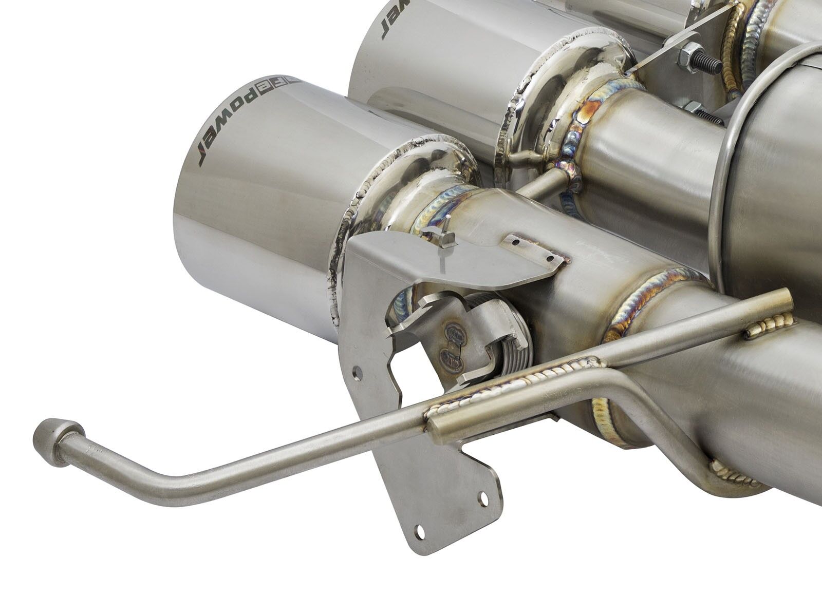 2015-2019 Chevrolet Corvette Z06 C7 LT4 Supercharged V8 6.2L MACH Force-Xp 3" to 2-1/2" 304 Stainless Steel Axle-Back Exhaust System
