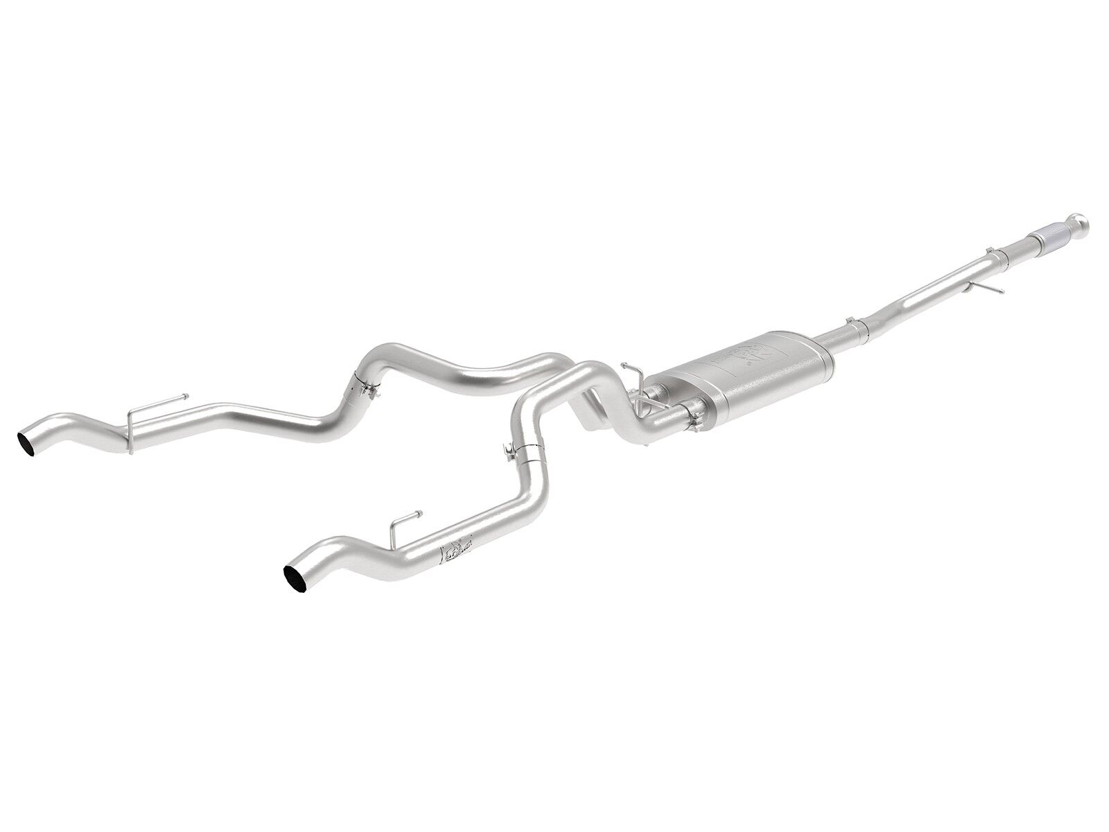 2019 Chevrolet Silverado 1500 V8 5.3L Vulcan Series 3" to Dual 3" 304 Stainless Steel Cat-Back Exhaust System - 49-34103