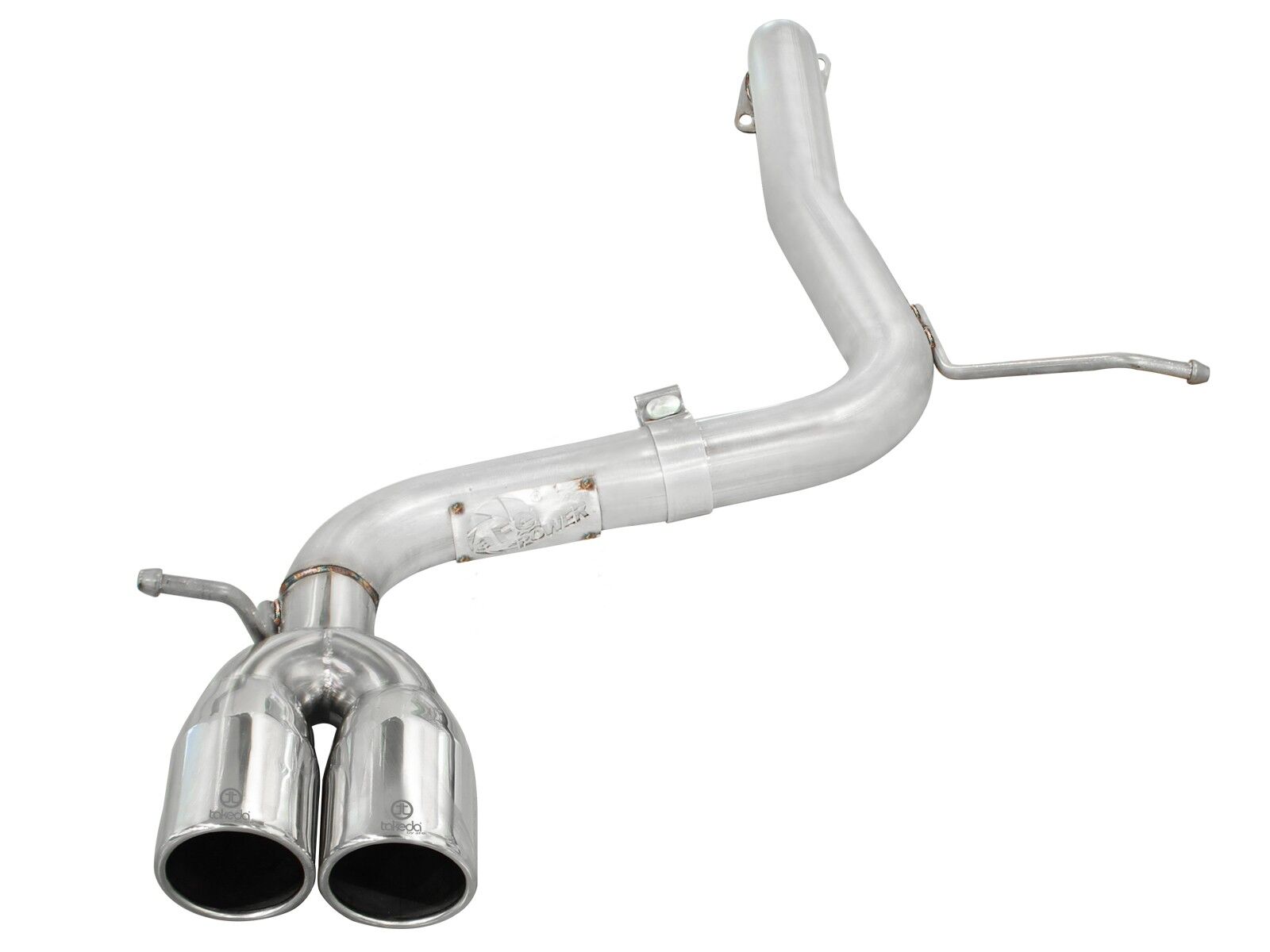 2008-2015 Scion xB Base 2.4L Takeda 2-1/2" 304 Stainless Steel Axle-Back Exhaust Systems