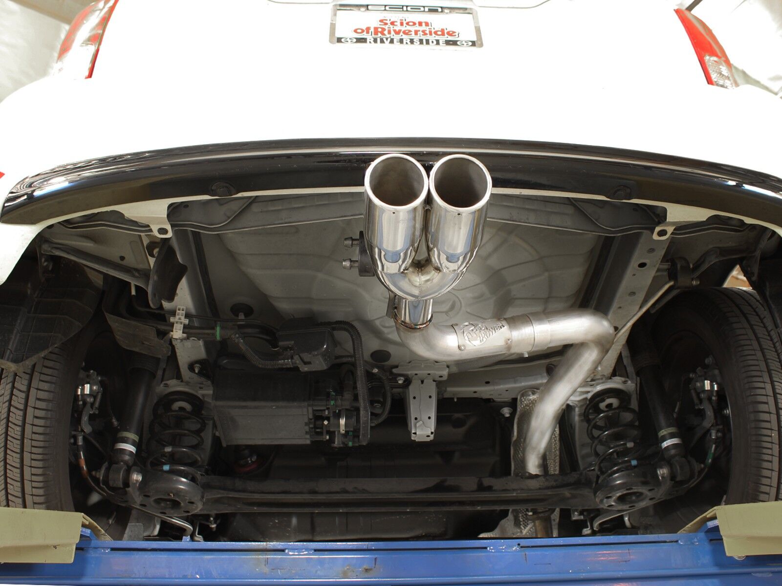 2008-2015 Scion xB Base 2.4L Takeda 2-1/2" 304 Stainless Steel Axle-Back Exhaust Systems