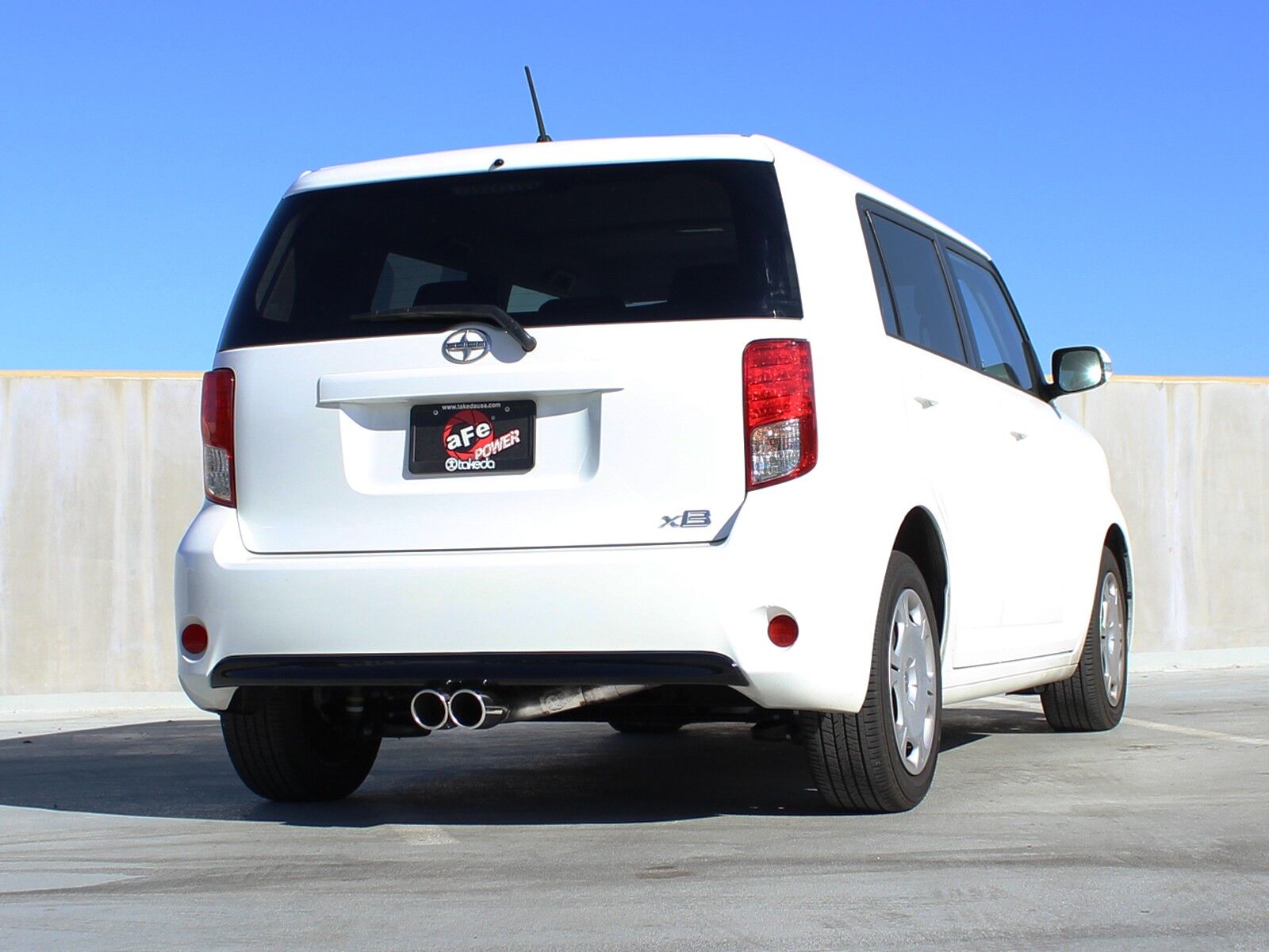2008-2015 Scion xB Base 2.4L Takeda 2-1/2" 304 Stainless Steel Axle-Back Exhaust Systems