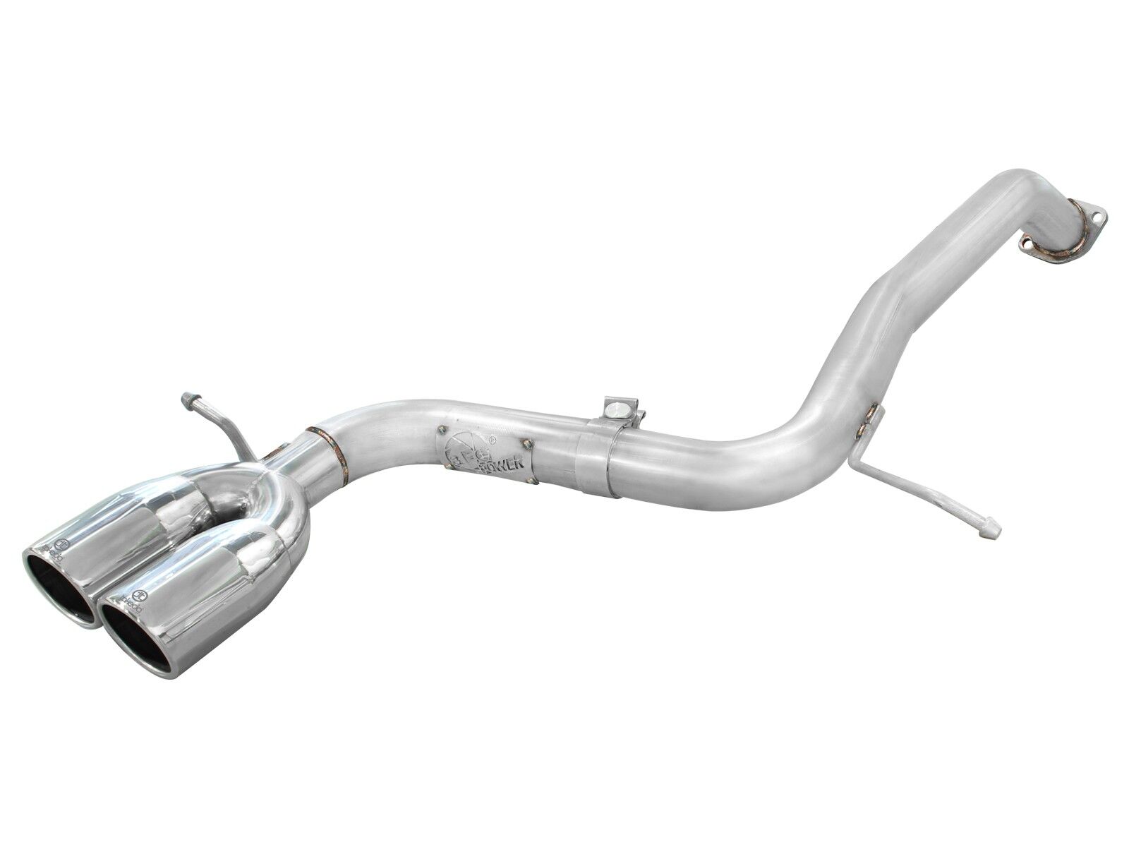 2008-2015 Scion xB Base 2.4L Takeda 2-1/2" 304 Stainless Steel Axle-Back Exhaust Systems - 49-36018