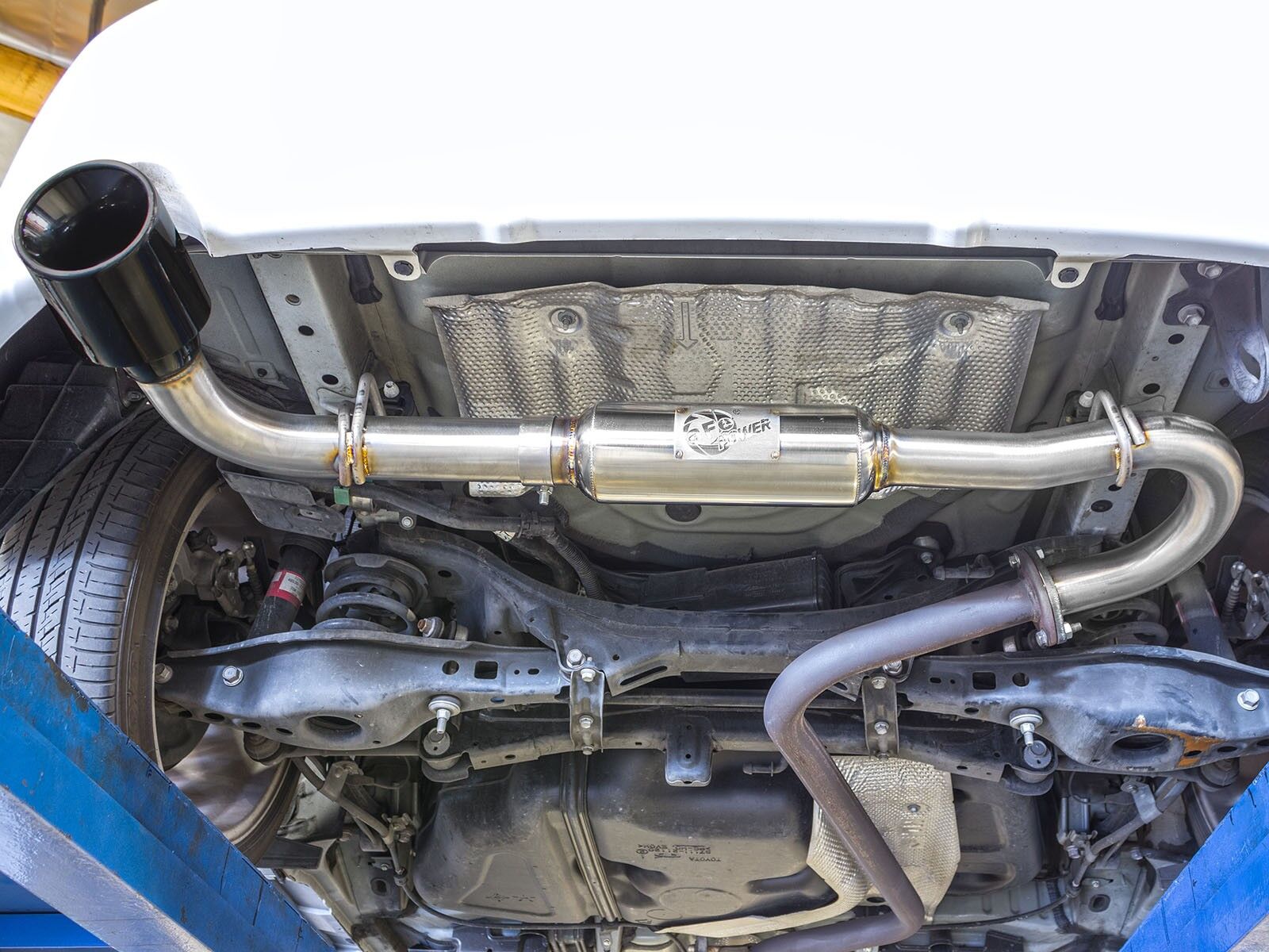 2011-2016 Scion tC 2.5L Takeda 2-1/4 to 2-1/2" 304 Stainless Steel Axle-Back Exhaust System