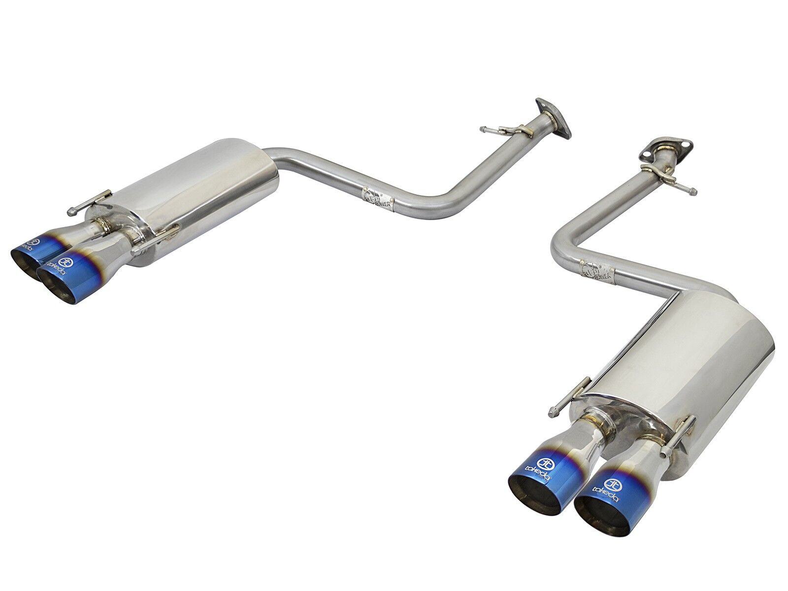 2015-2019 Lexus RC350 GSC10/15 Base/F-Sport V6 3.5L RWD/AWD Takeda 2" 304 Stainless Steel Axle-Back Exhaust System