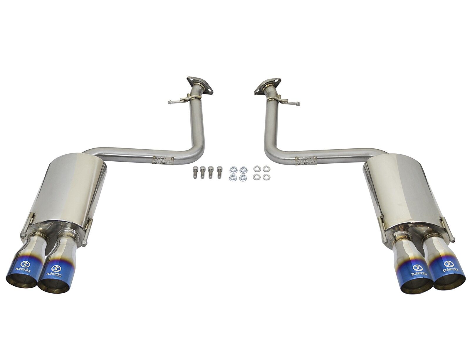 2015-2019 Lexus RC350 GSC10/15 Base/F-Sport V6 3.5L RWD/AWD Takeda 2" 304 Stainless Steel Axle-Back Exhaust System