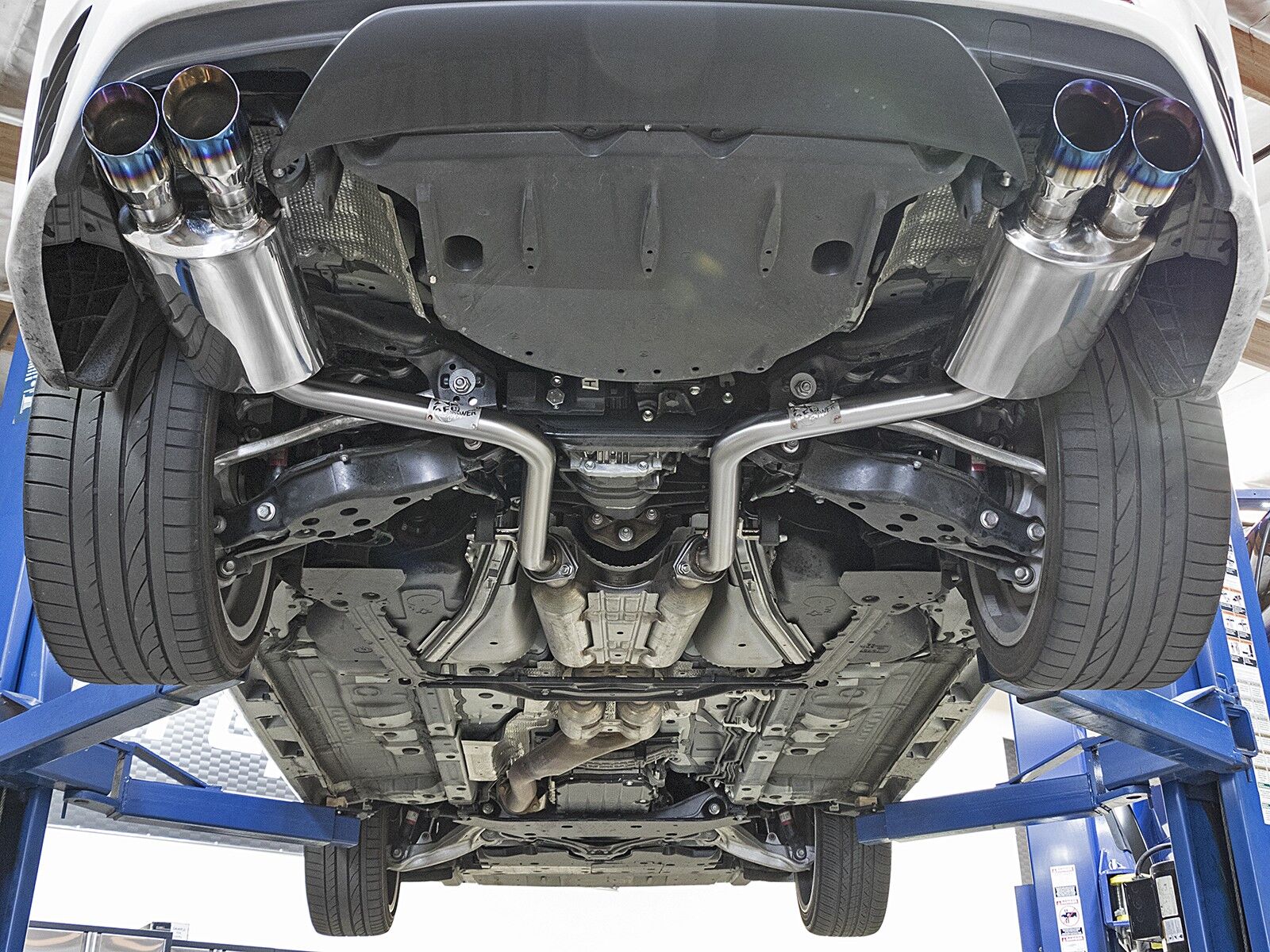 2015-2019 Lexus RC350 GSC10/15 Base/F-Sport V6 3.5L RWD/AWD Takeda 2" 304 Stainless Steel Axle-Back Exhaust System