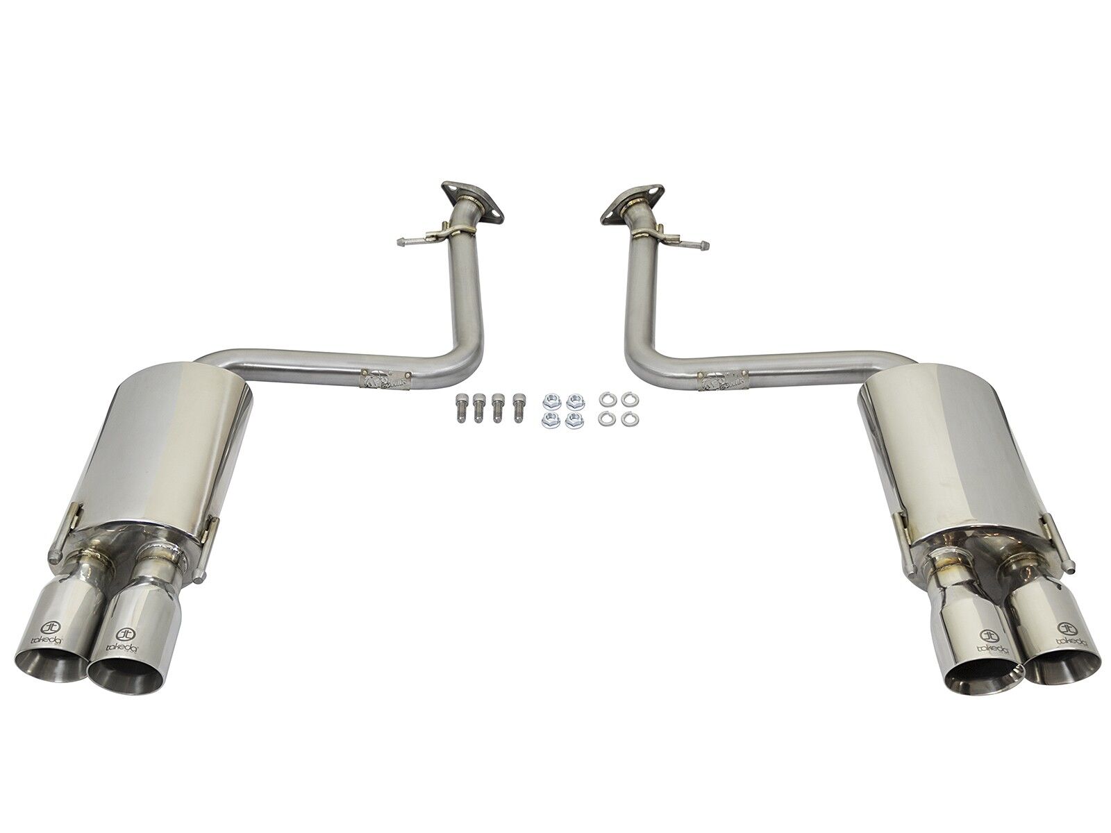 2015-2019 Lexus RC350 GSC10/15 Base/F-Sport V6 3.5L RWD/AWD Takeda 2" 304 Stainless Steel Axle-Back Exhaust System