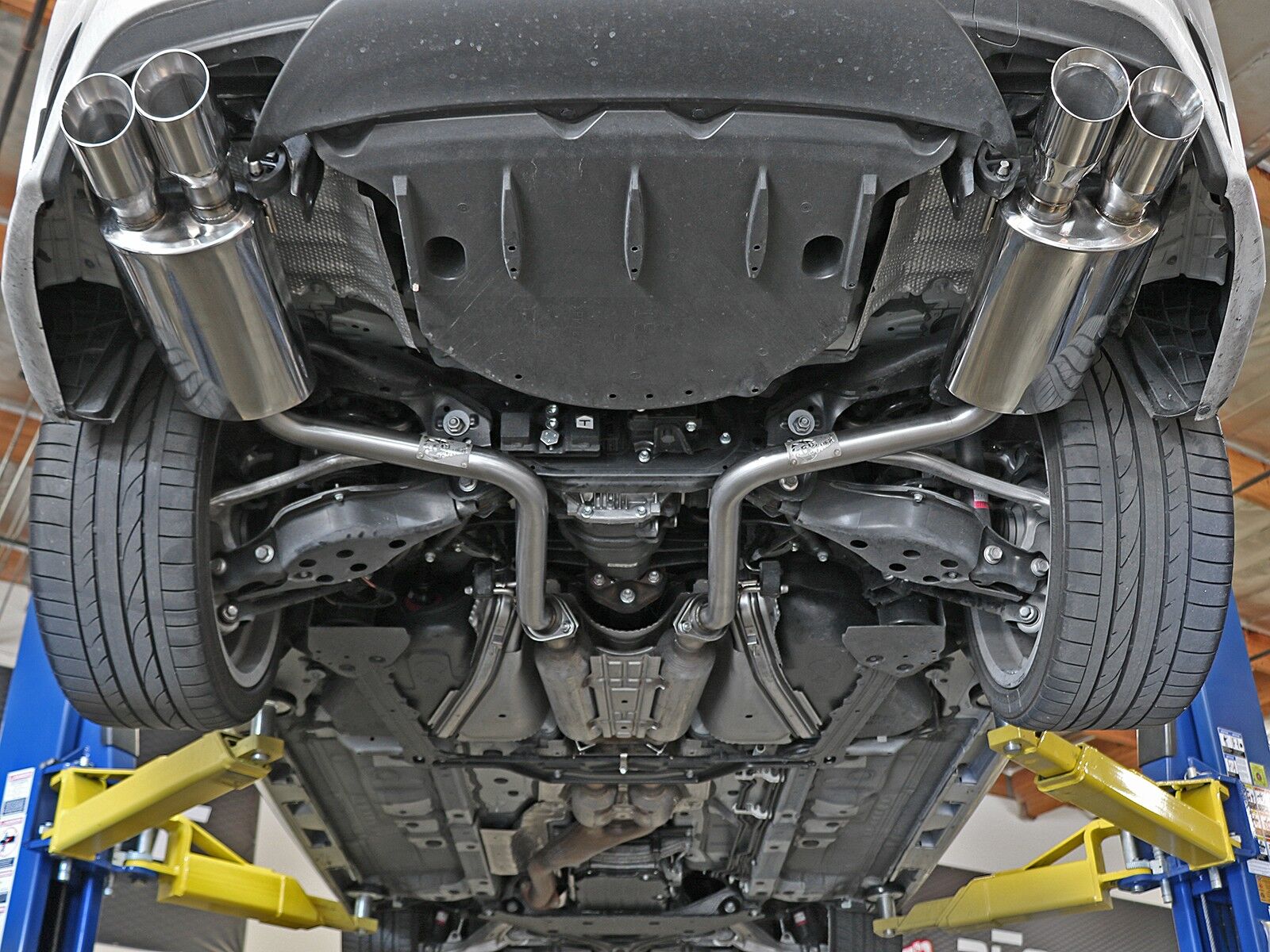 2015-2019 Lexus RC350 GSC10/15 Base/F-Sport V6 3.5L RWD/AWD Takeda 2" 304 Stainless Steel Axle-Back Exhaust System