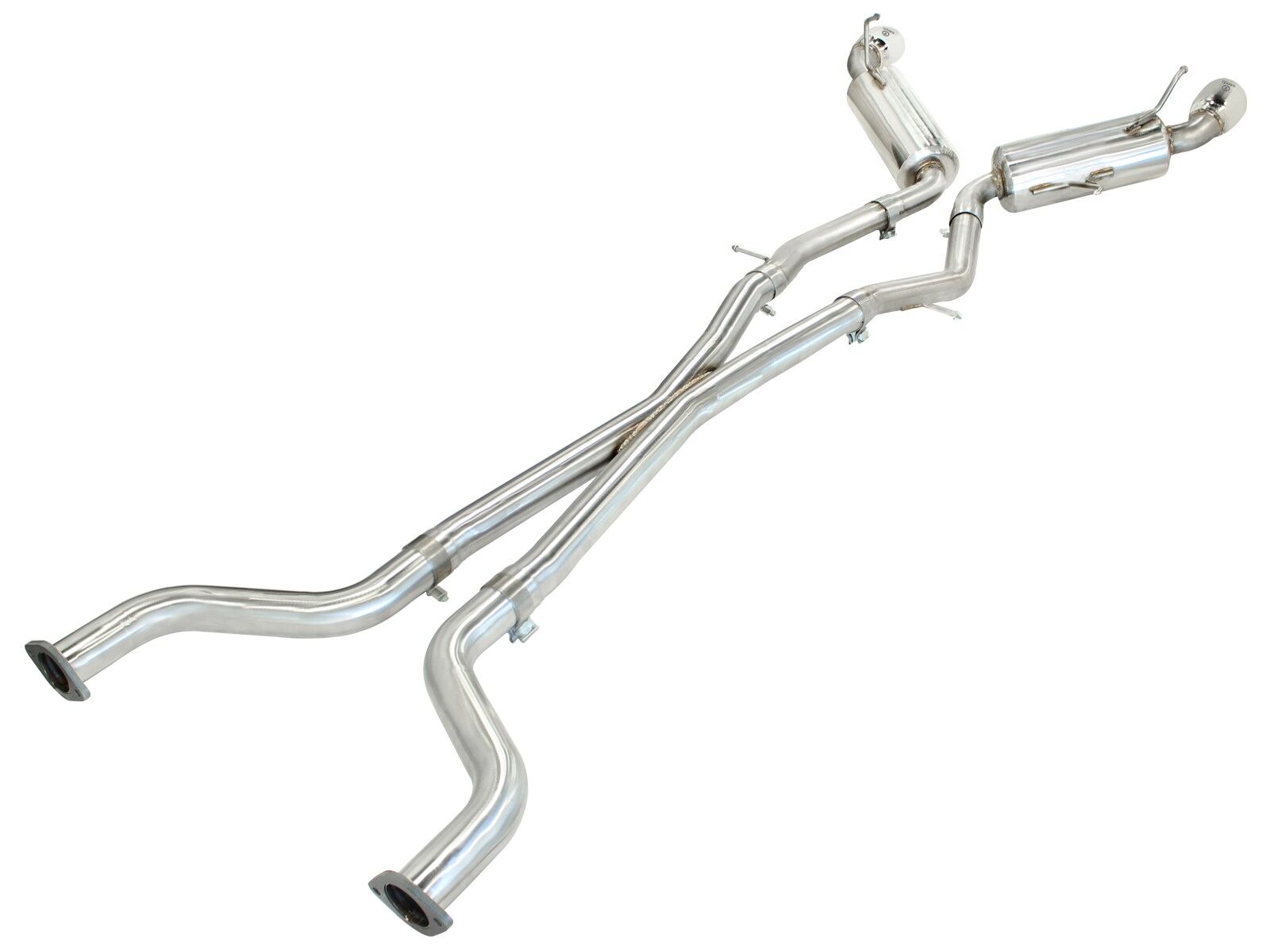 2009-2019 Nissan 370z Z34 V6 3.7L Takeda 2-1/2" 304 Stainless Steel Cat-Back Exhaust System
