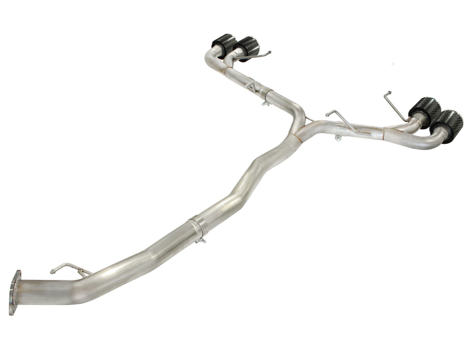 2009-2019 Nissan GT-R R35 V6 3.8L Takeda 3" to 2-1/2" 304 Stainless Steel Cat-Back Exhaust System