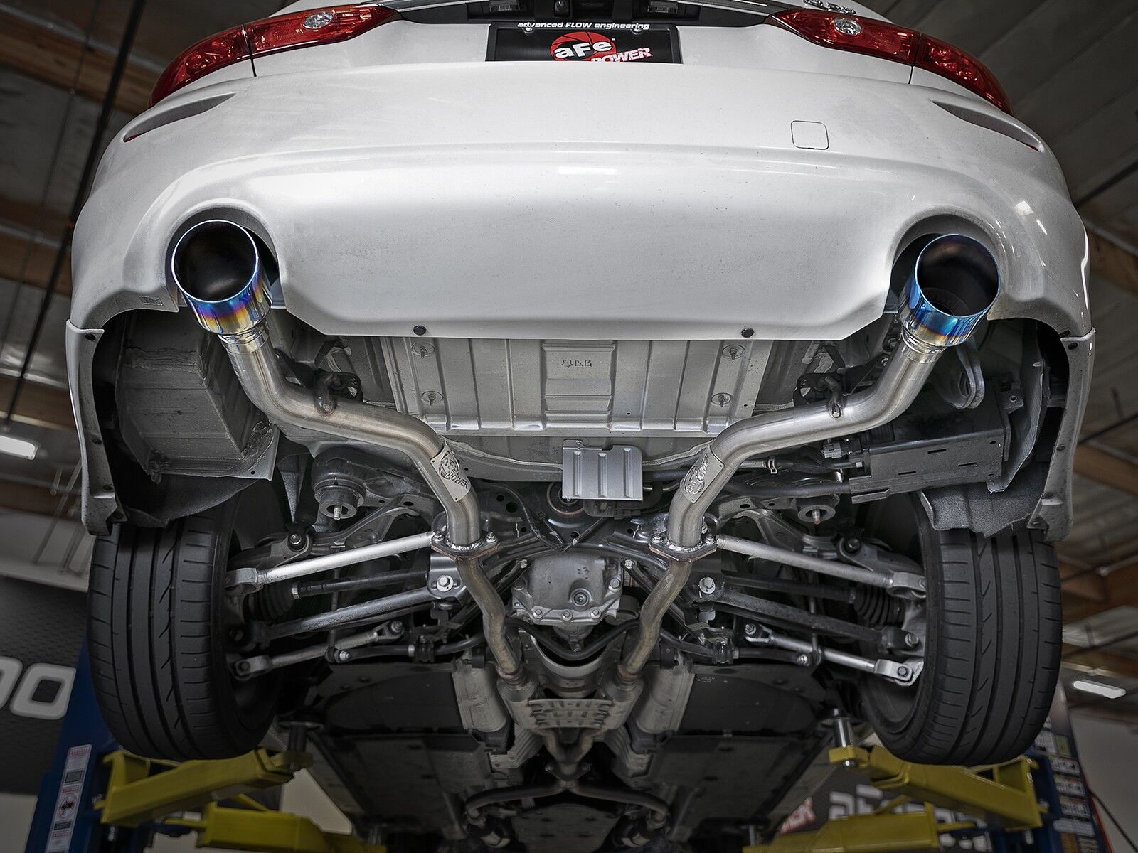 2016-2019 Infiniti Q50 V37 Base/Sport/Red Sport 400 V6 3.0L Takeda 2-1/2" 304 Stainless Steel Axle-Back Exhaust System