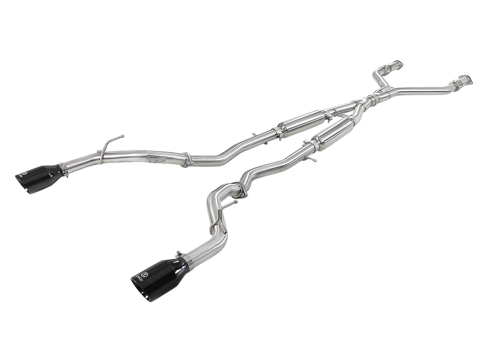 2016-2019 Infiniti Q50 V37 Base/Sport/Red Sport 400 V6 3.0L Takeda 2-1/2" 304 Stainless Steel Cat-Back Exhaust System