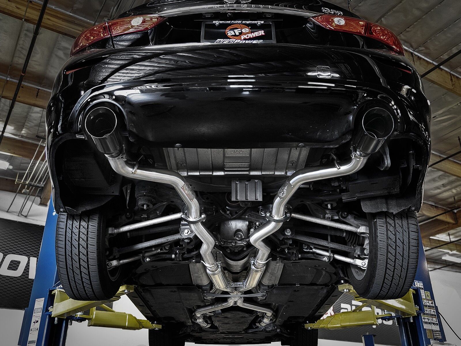 2016-2019 Infiniti Q50 V37 Base/Sport/Red Sport 400 V6 3.0L Takeda 2-1/2" 304 Stainless Steel Cat-Back Exhaust System
