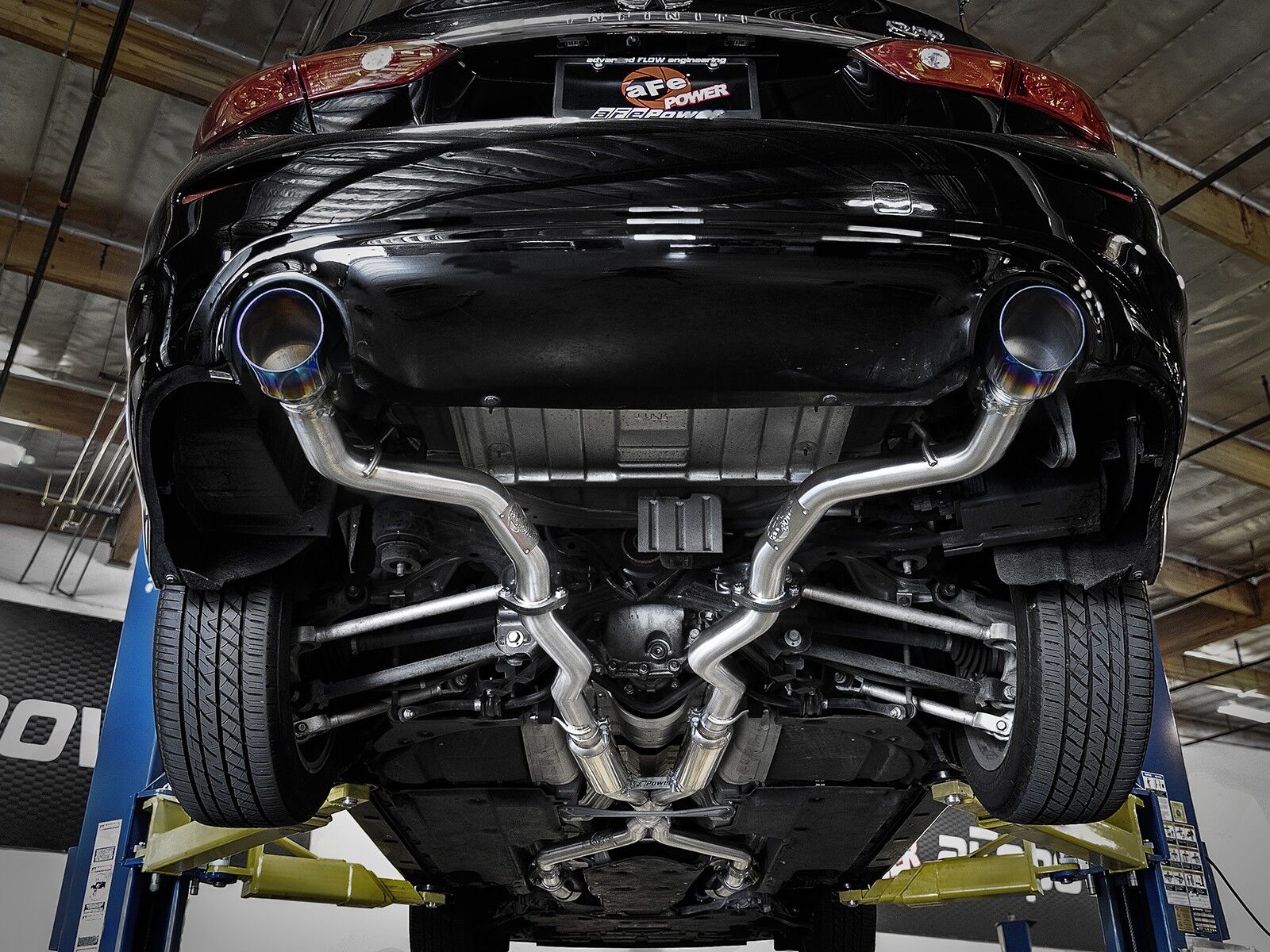 2016-2019 Infiniti Q50 V37 Base/Sport/Red Sport 400 V6 3.0L Takeda 2-1/2" 304 Stainless Steel Cat-Back Exhaust System