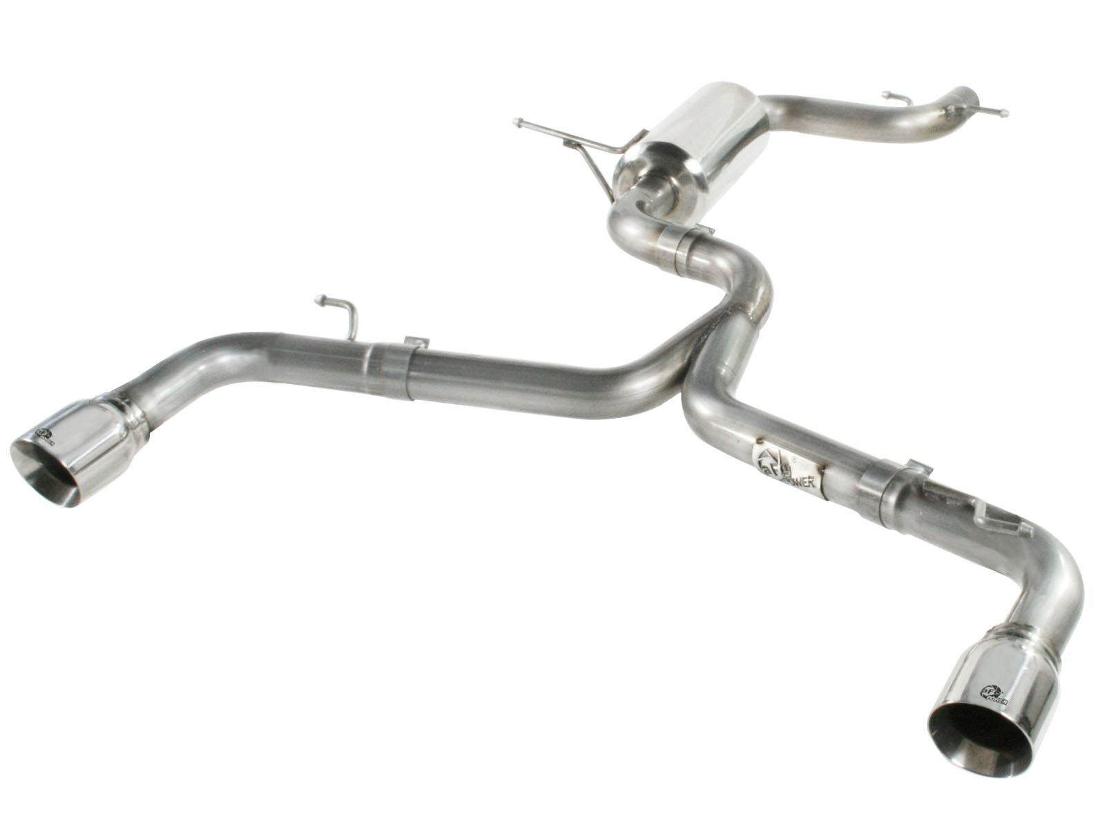 2012-2016 VW Beetle Turbo 2.0L MACH Force-Xp 2-1/2" 304 Stainless Steel Cat-Back Exhaust System