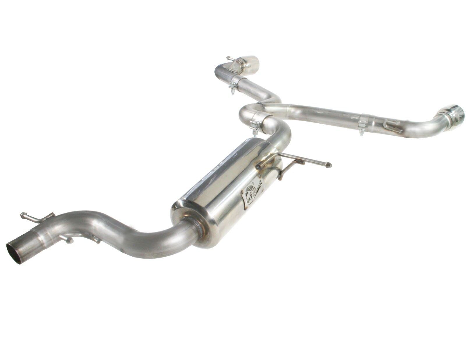 2012-2016 VW Beetle Turbo 2.0L MACH Force-Xp 2-1/2" 304 Stainless Steel Cat-Back Exhaust System