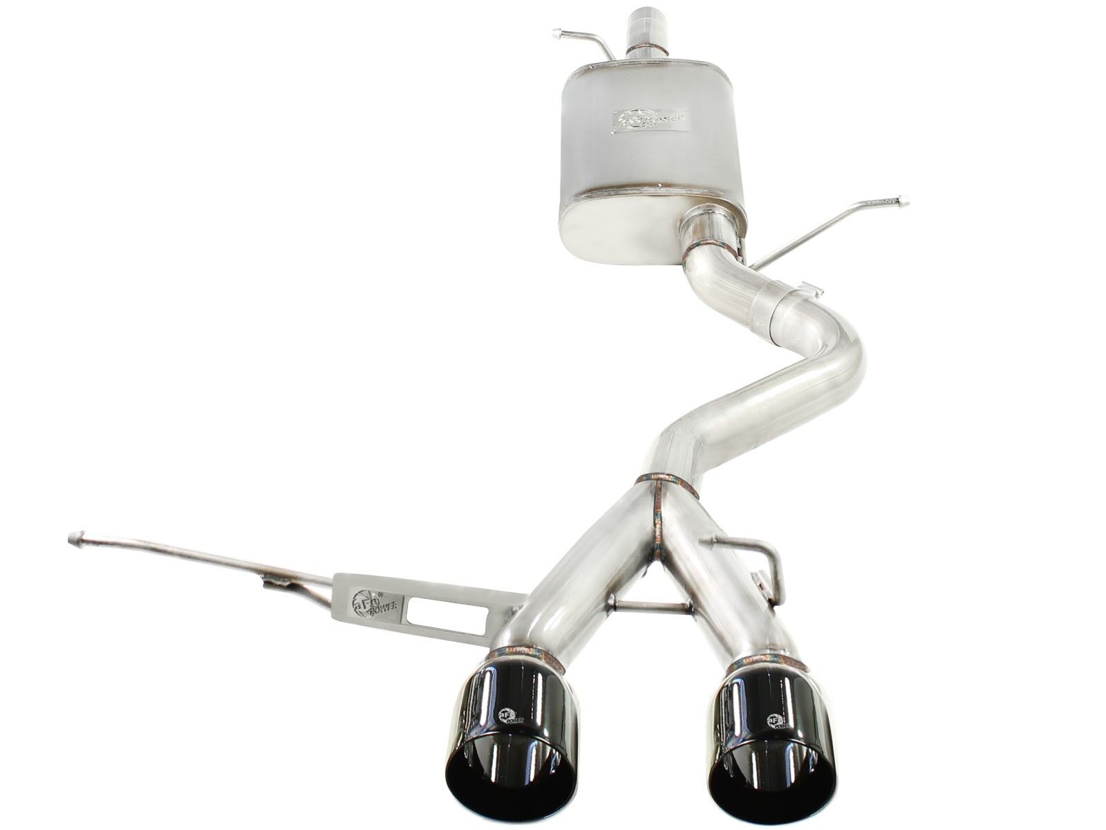 2008 VW Golf R32 V6 3.2L MACH Force-Xp 2-1/2" 304 Stainless Steel Cat-Back Exhaust System