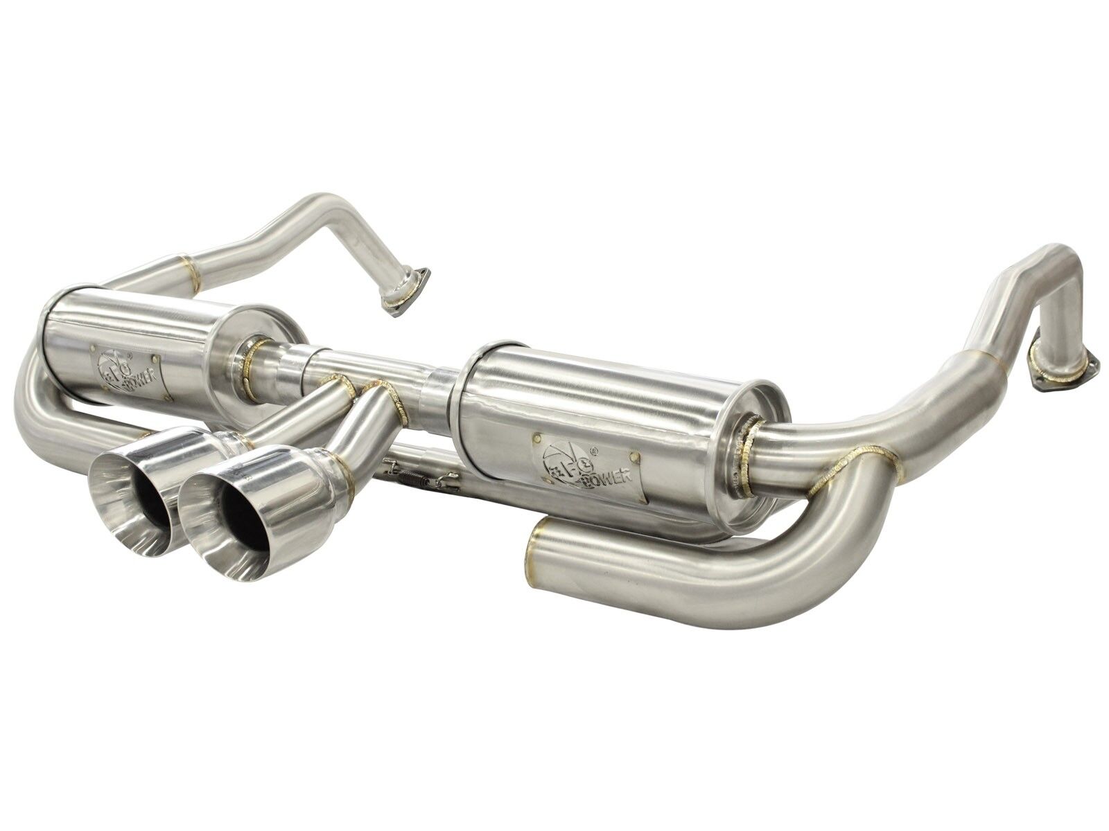 2005-2008 Porsche Boxster H6 2.7L MACH Force-Xp 2" to 2-1/2" 304 Stainless Steel Cat-Back Exhaust System